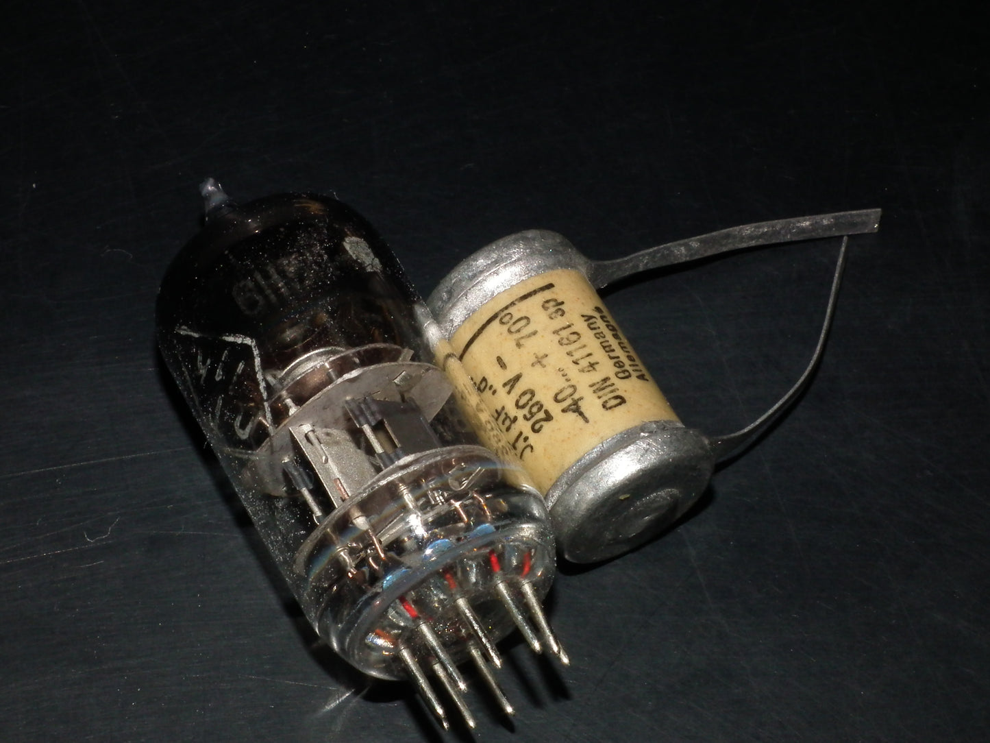 Siemens Sikatrop Capacitor 0.1mfd 250V Klangfilm Hi End 100nF 250V