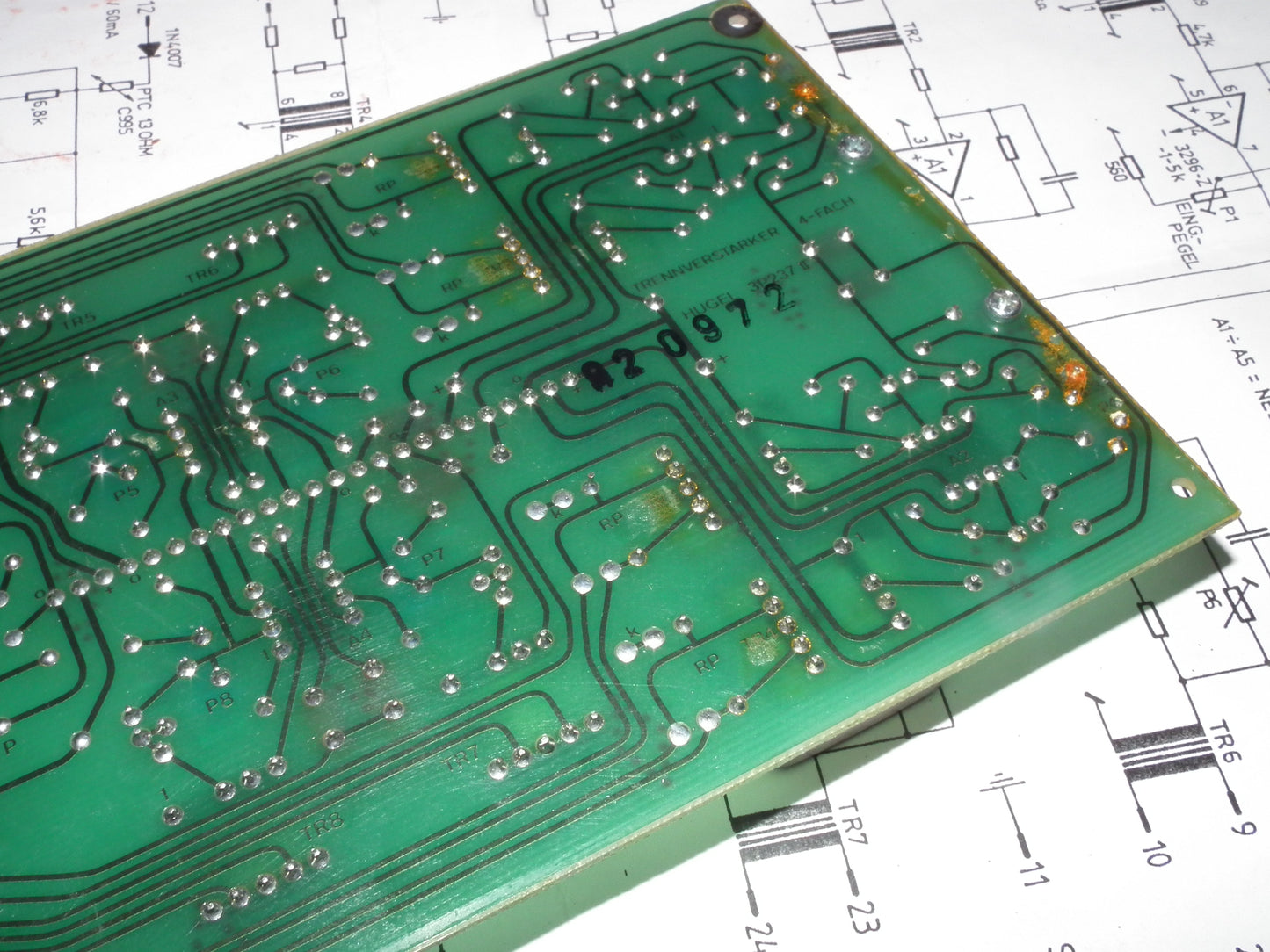 Studer Trennverstarker Module with 4 x 1.022.451 Transformer