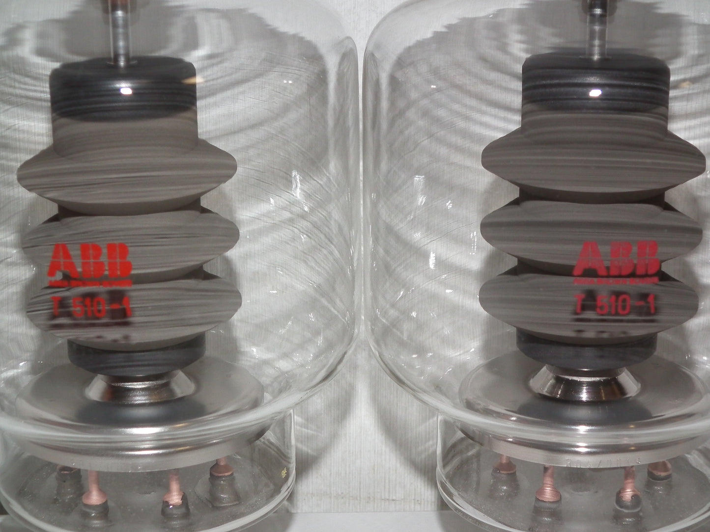 T510-1 ABB Triodes Swiss Made matched pair NOS NIB Brown Boveri CH