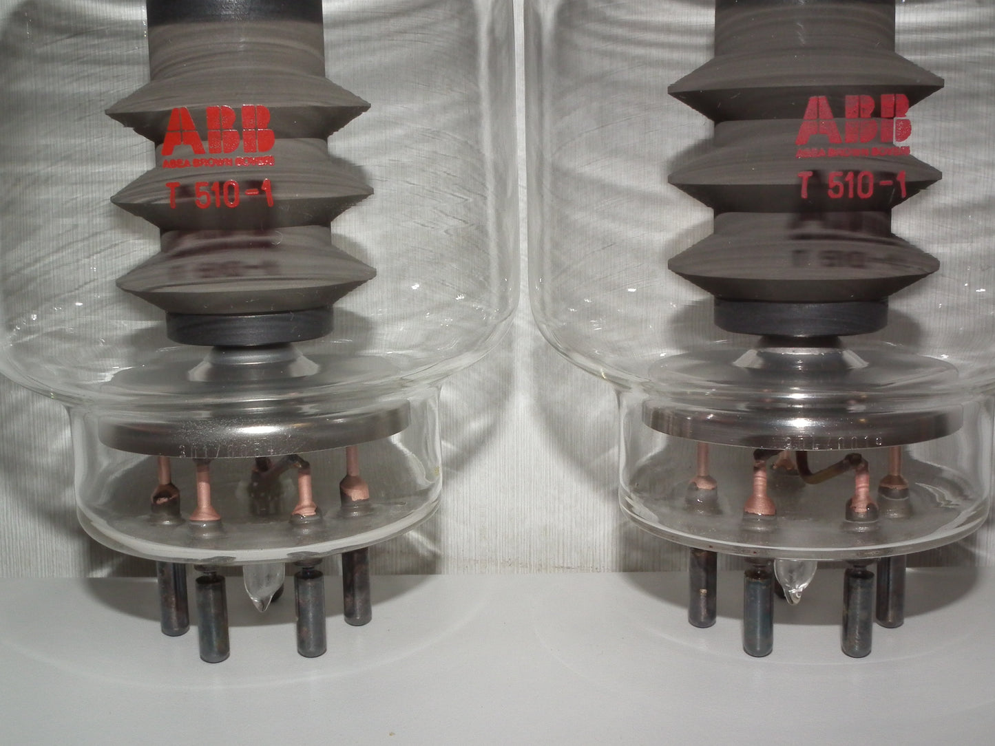 T510-1 ABB Triodes Swiss Made matched pair NOS NIB Brown Boveri CH