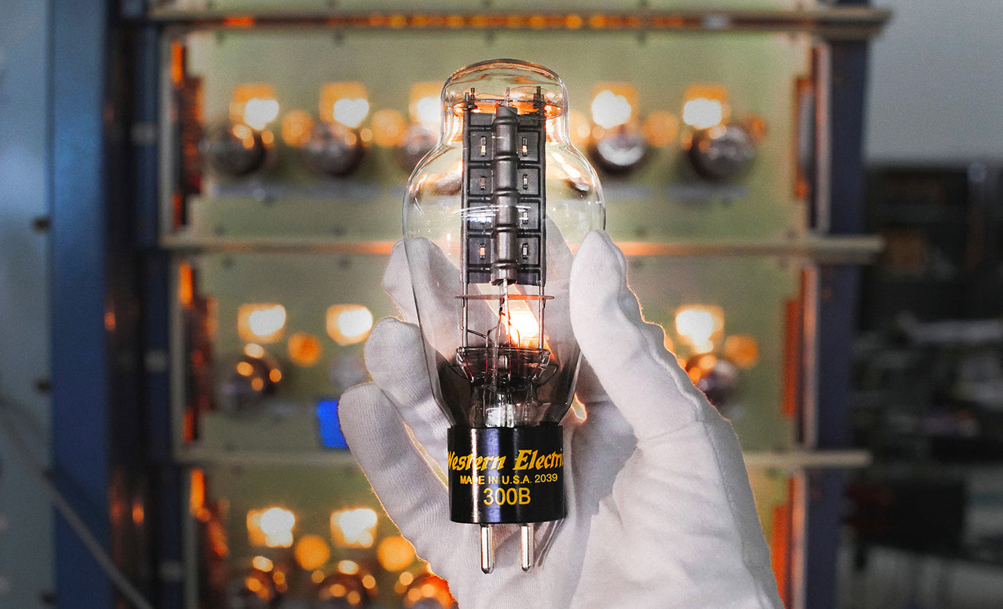 Western Electric 300B Matched Quad