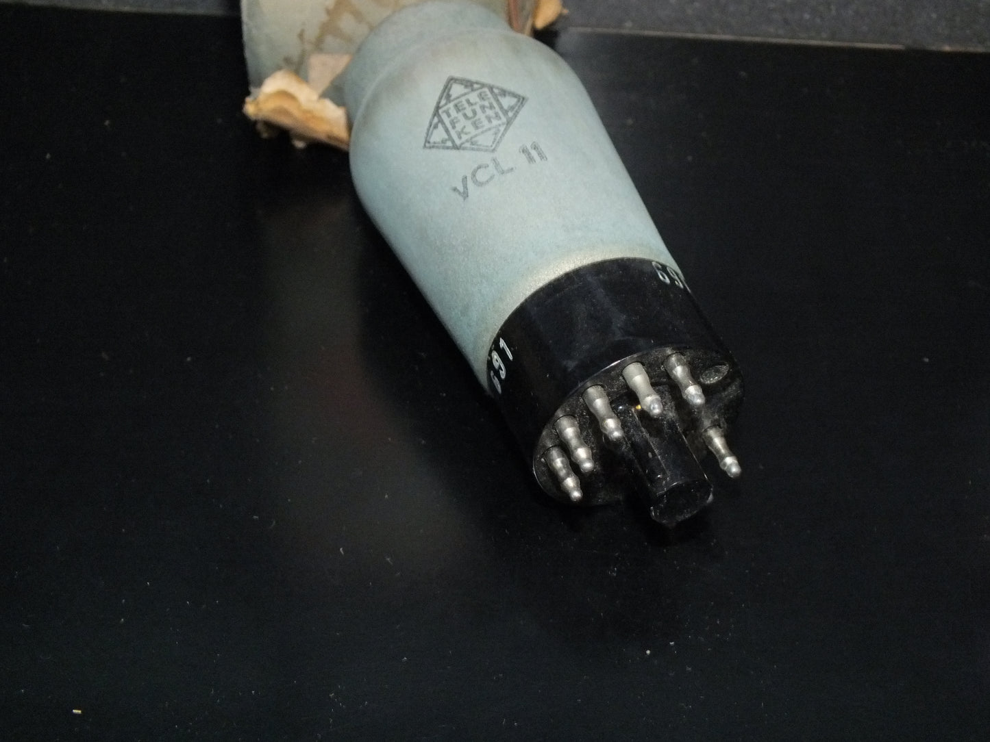 Telefunken VCL11 NOS NIB Audio Triode Pentode Silver Coated