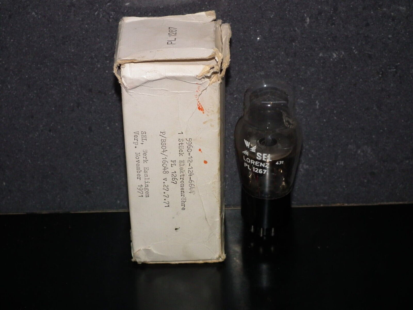 PL1267 Lorenz NOS NIB Thyratron Cold-cathode RL1267 = 0A4G = Z300T