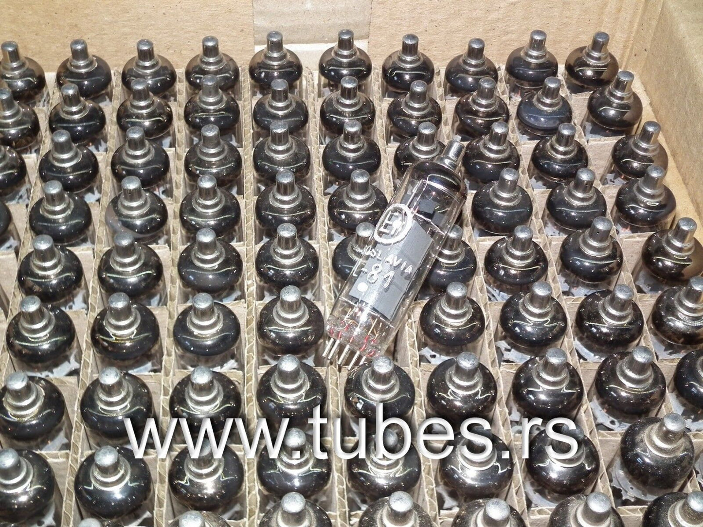 Platinum matched quad PL81 21A6 EI Philips NOS tube pentode N152