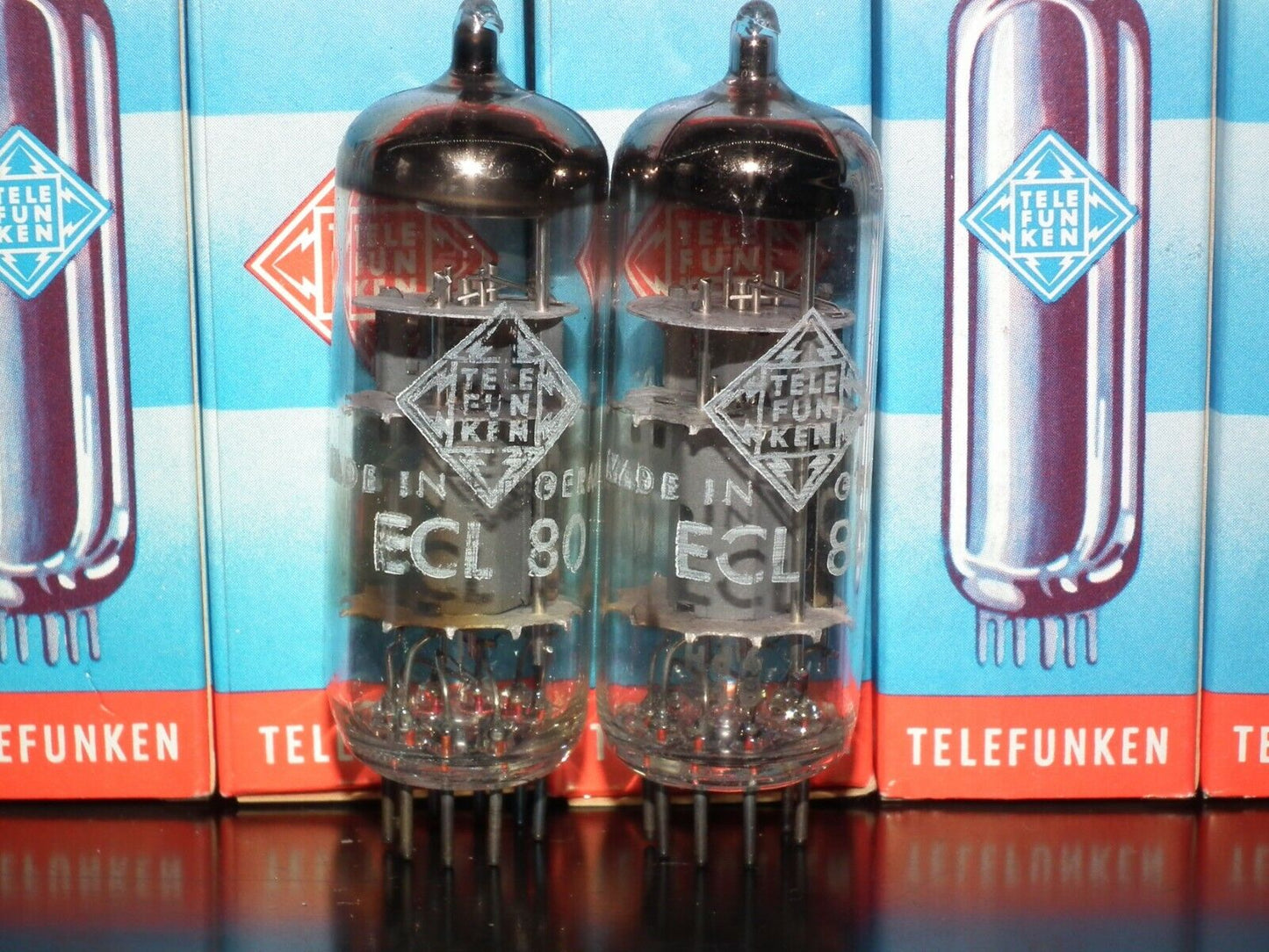 ECL80 Telefunken 6AB8 Telefunken NOS NIB