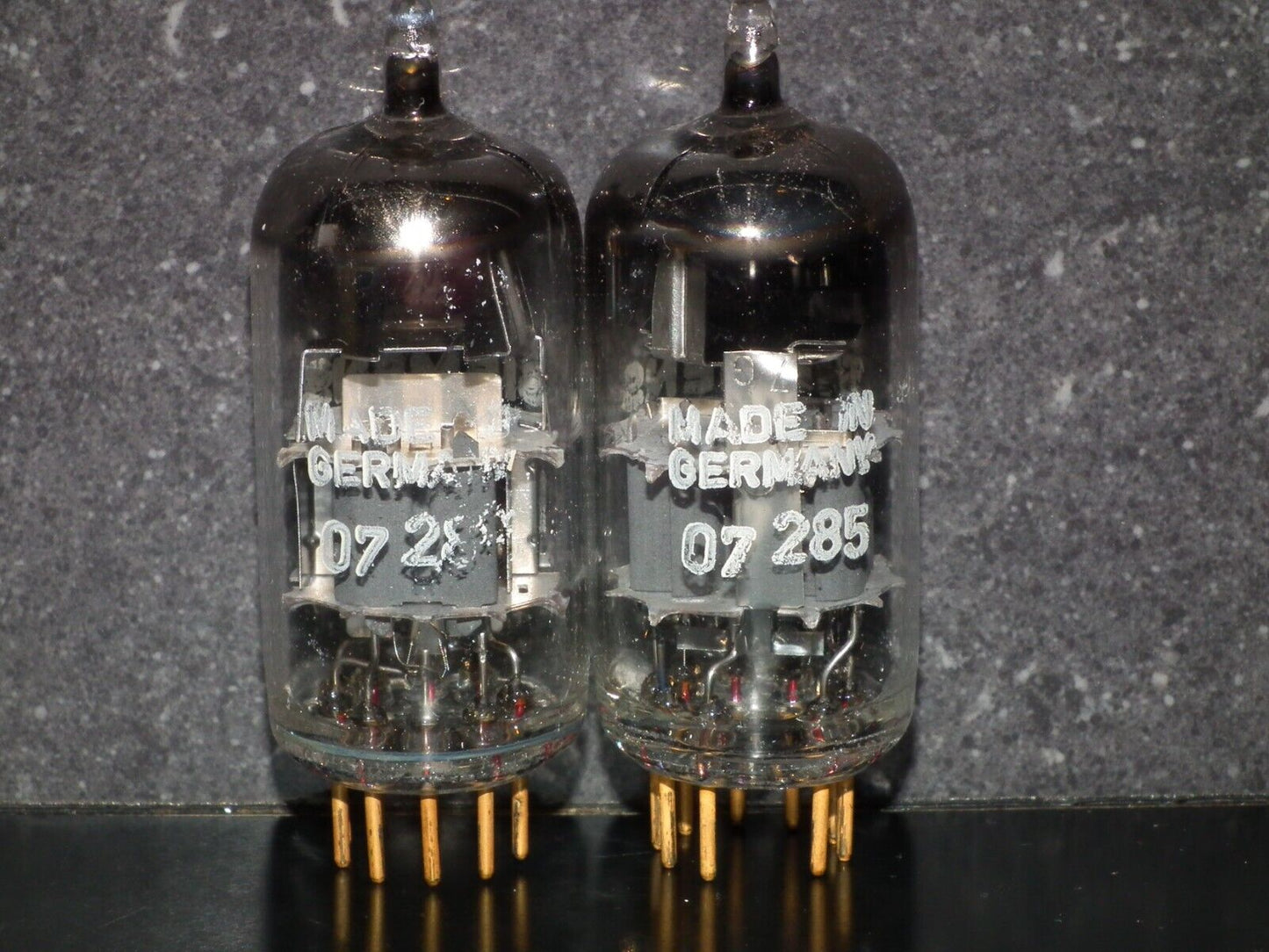 Platinum Matched Pair Siemens E88CC ~CCa Tested NOS Dual Stage Getter A27H Code