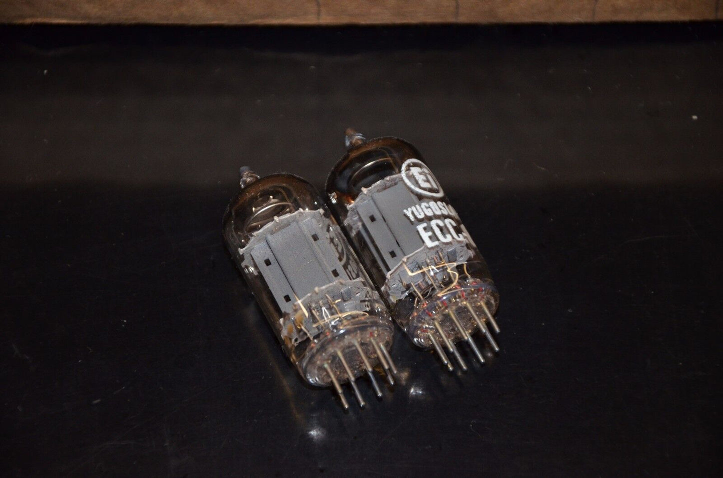 ECC81 12AT7 EI Yugoslavia NOS Telefunken long smooth plates for Marshall& Fender