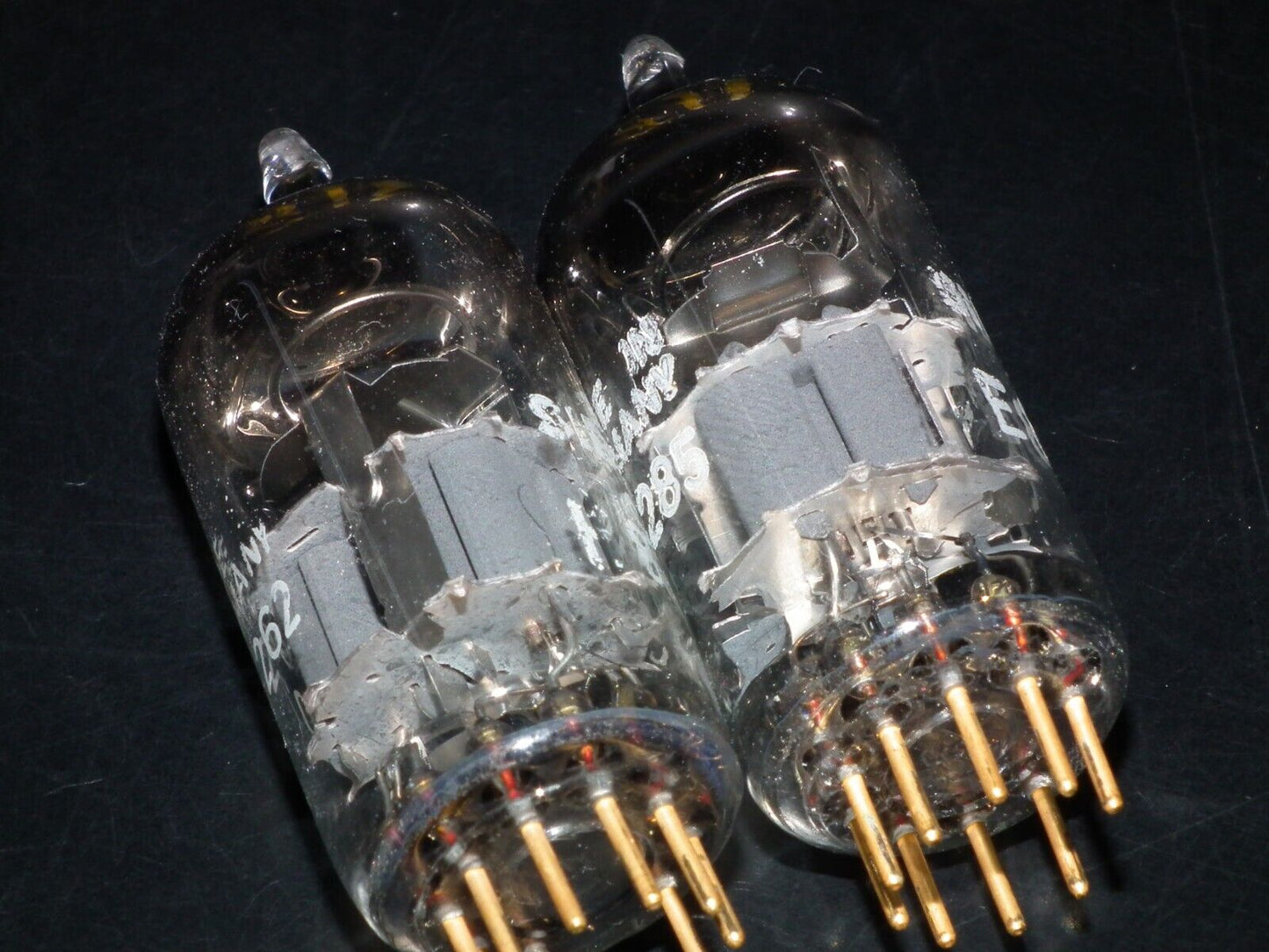 Platinum Matched Pair Siemens E88CC Used Tested NOS Dual Stage Getter A2 7H Code