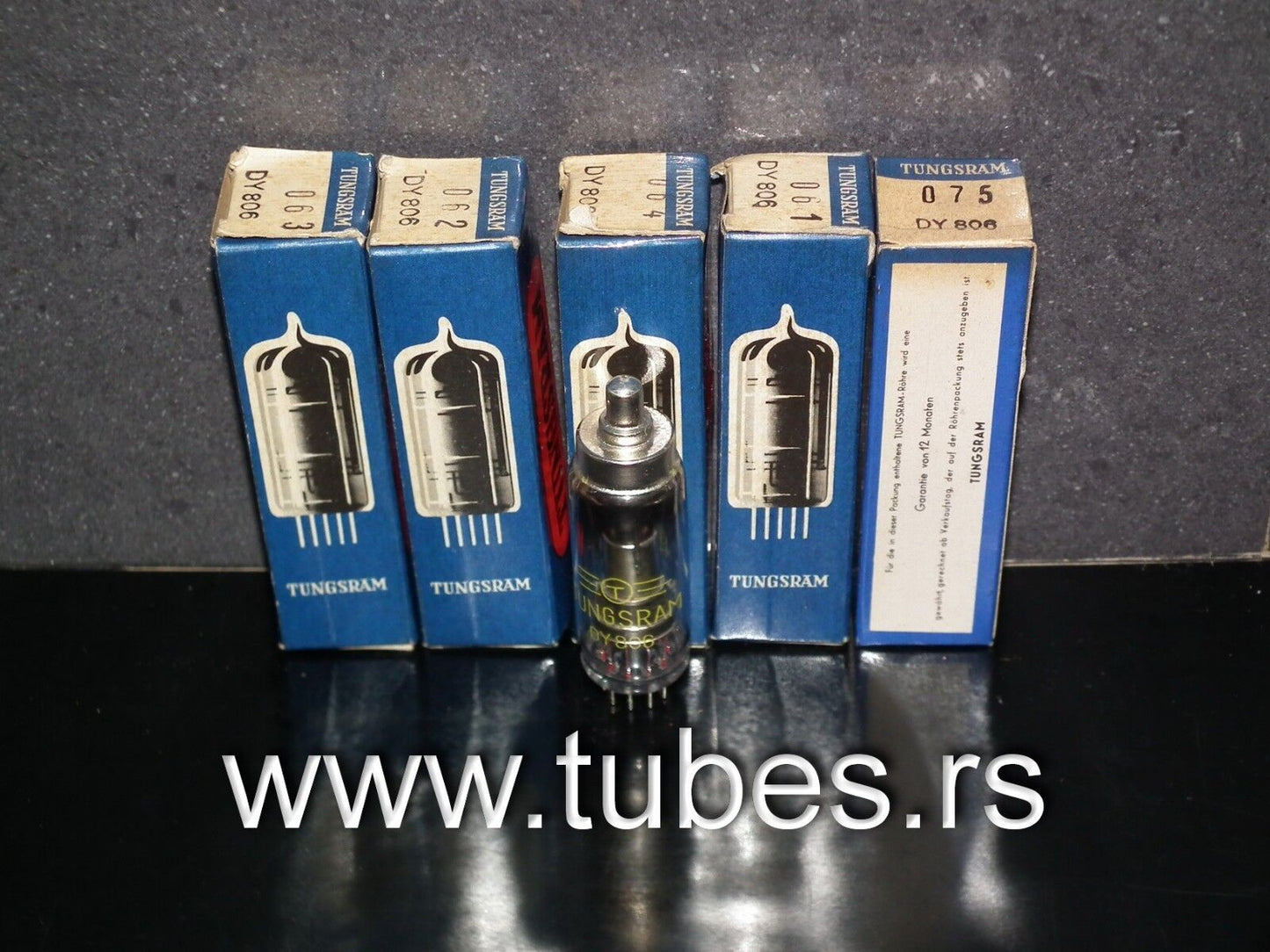 DY806 Tungsram NOS NIB HV rectifier tube