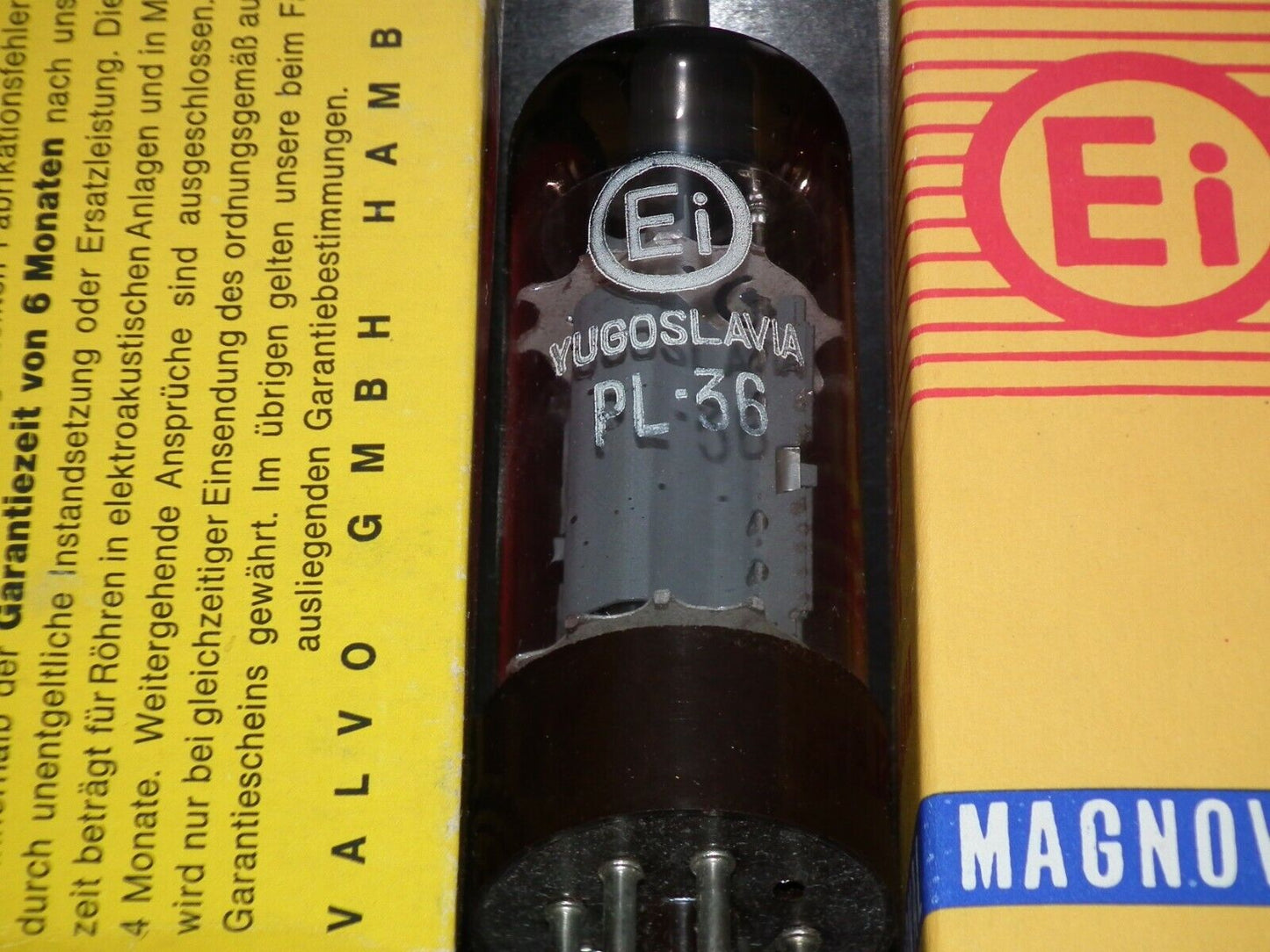 PL36 NOS NIB Various Brands Valvo EI Tungsram Philips Mullard Siemens Telefunken