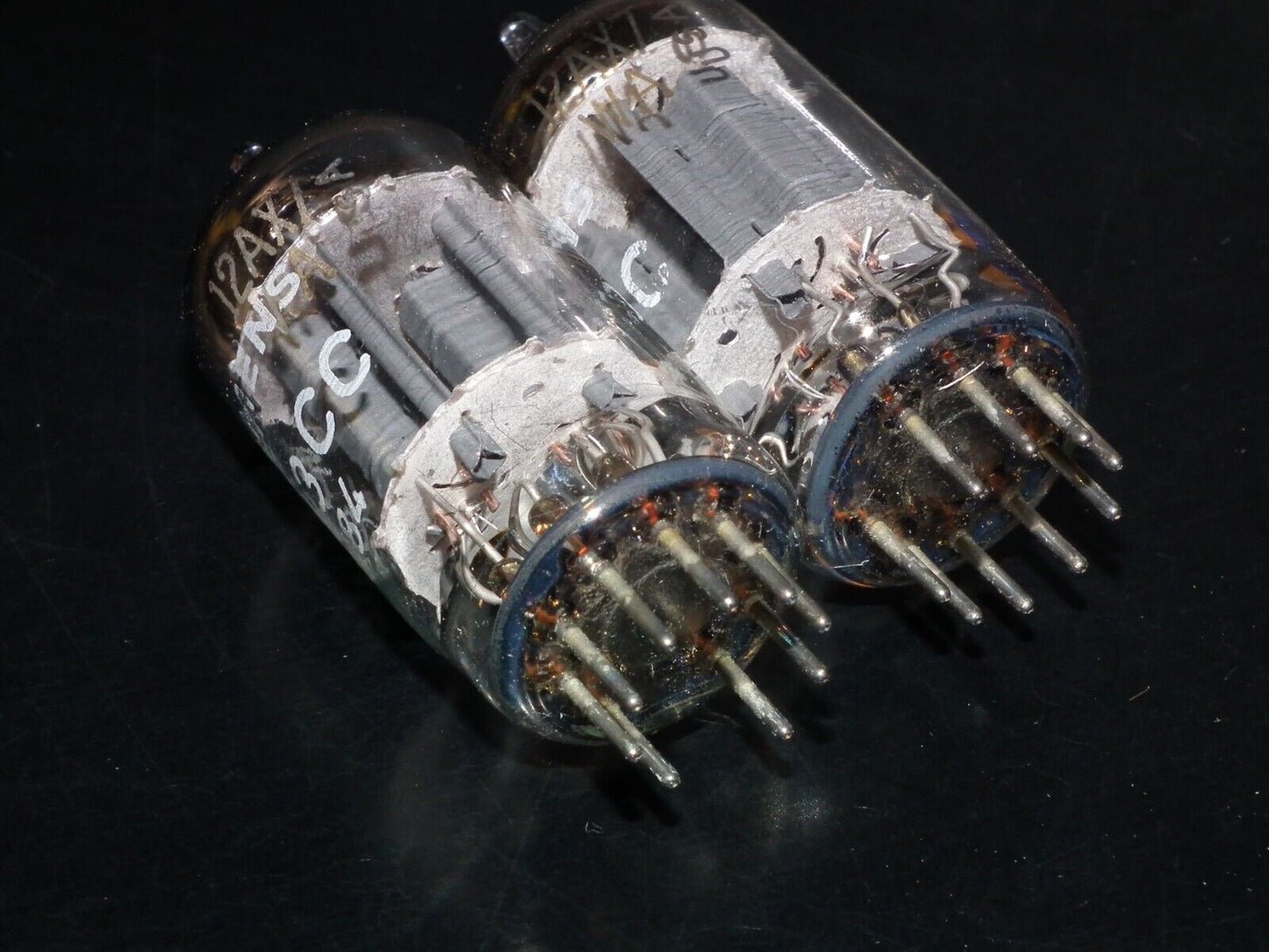 Platinum Matched Pair E83CC Siemens 6057 12AX7WA NOS NIB Strong Balanced