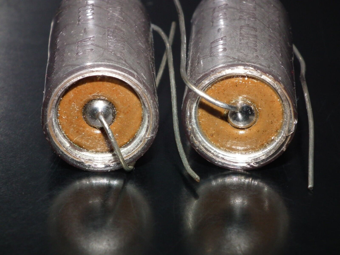 One Vintage GUDEMAN PIO Capacitors 50nF 600V 0.05uF NOS Paper In Oil Engraved