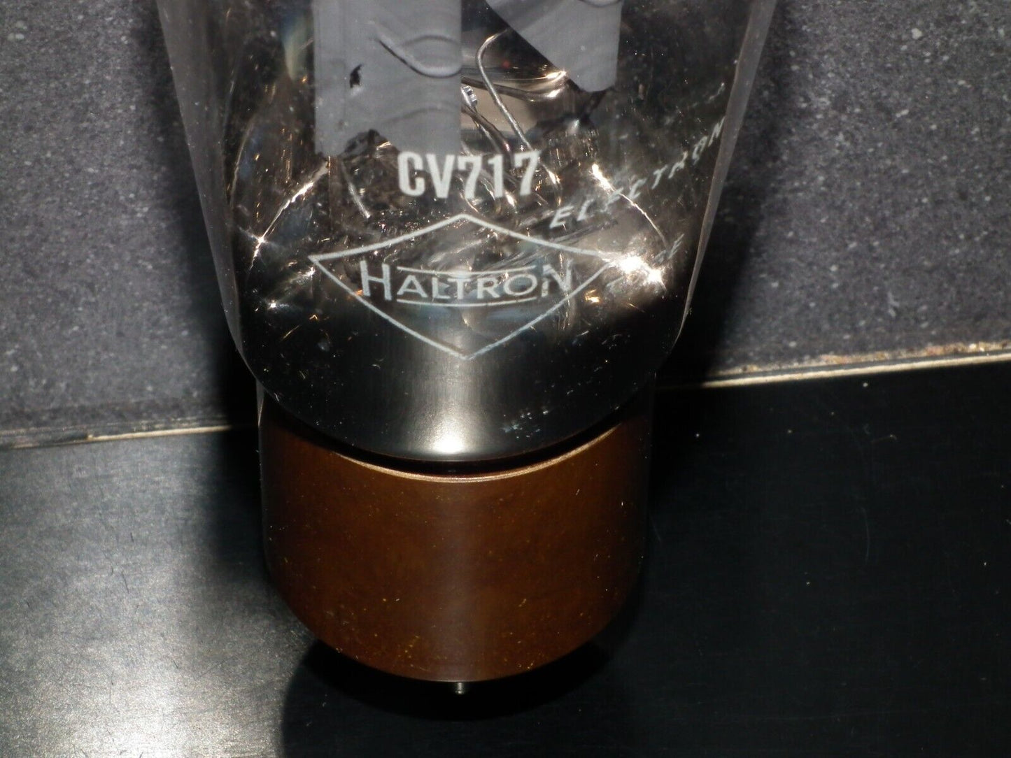 CV717 Haltron NOS ruggedized 5R4GY RARE Square Getter Ceramic distancers 100%