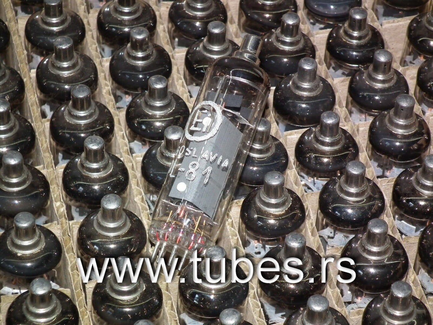 Platinum matched quad PL81 21A6 EI Philips NOS tube pentode N152