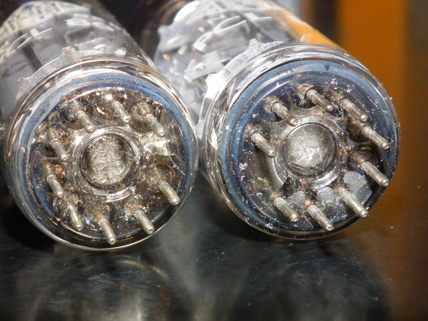 Platinum Matched Pair PCL86 14GW8 Telefun NOS NIB Berlin tube plant Diamond bttm