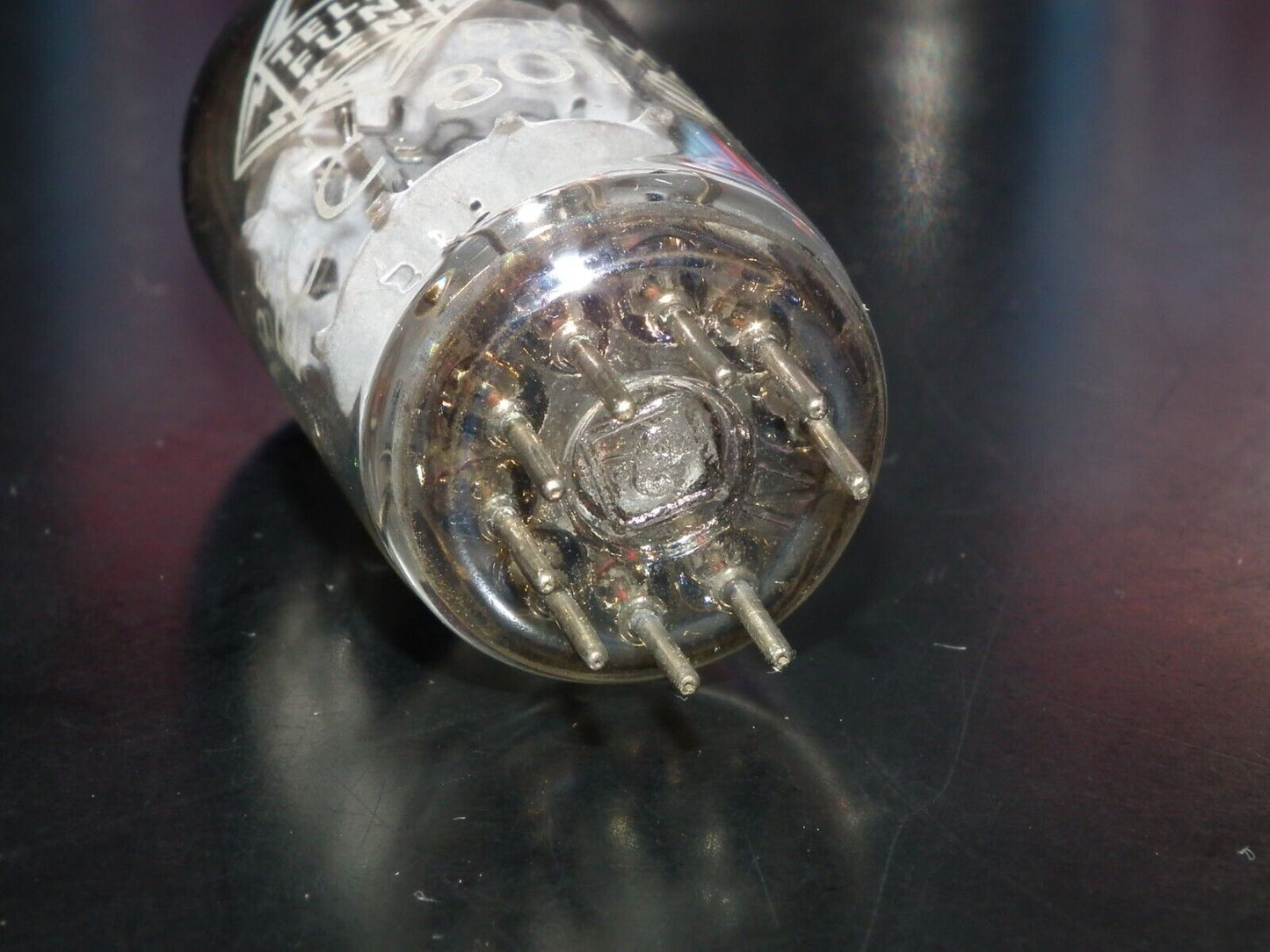 ECC801S Telefunken ECC81 Used Tested 100% Ulm plant, Diamond bottom