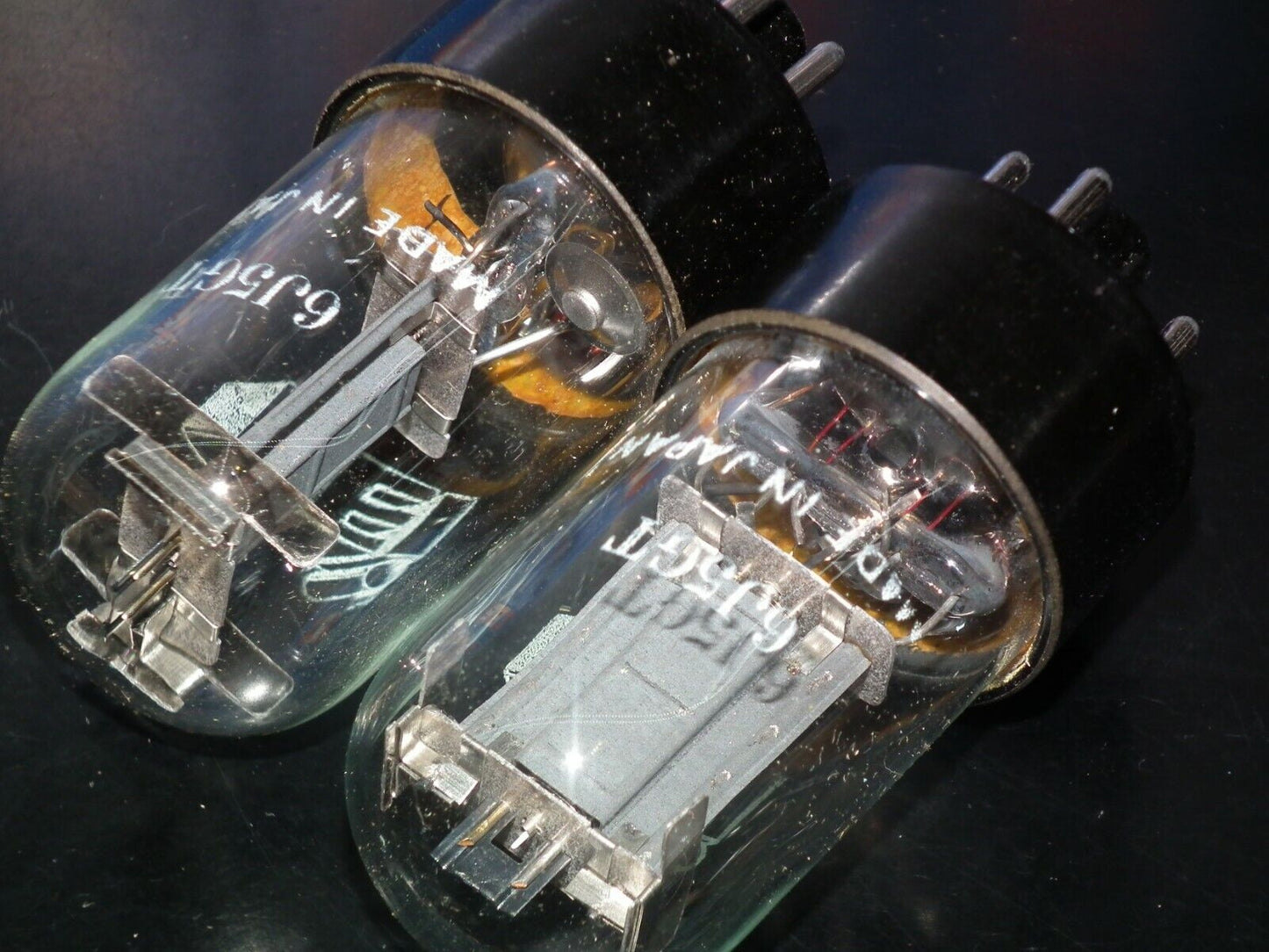 Platinum Matched Pair 6J5GT CEI NOS NIB Made in Japan (6J5G 6J5GT)