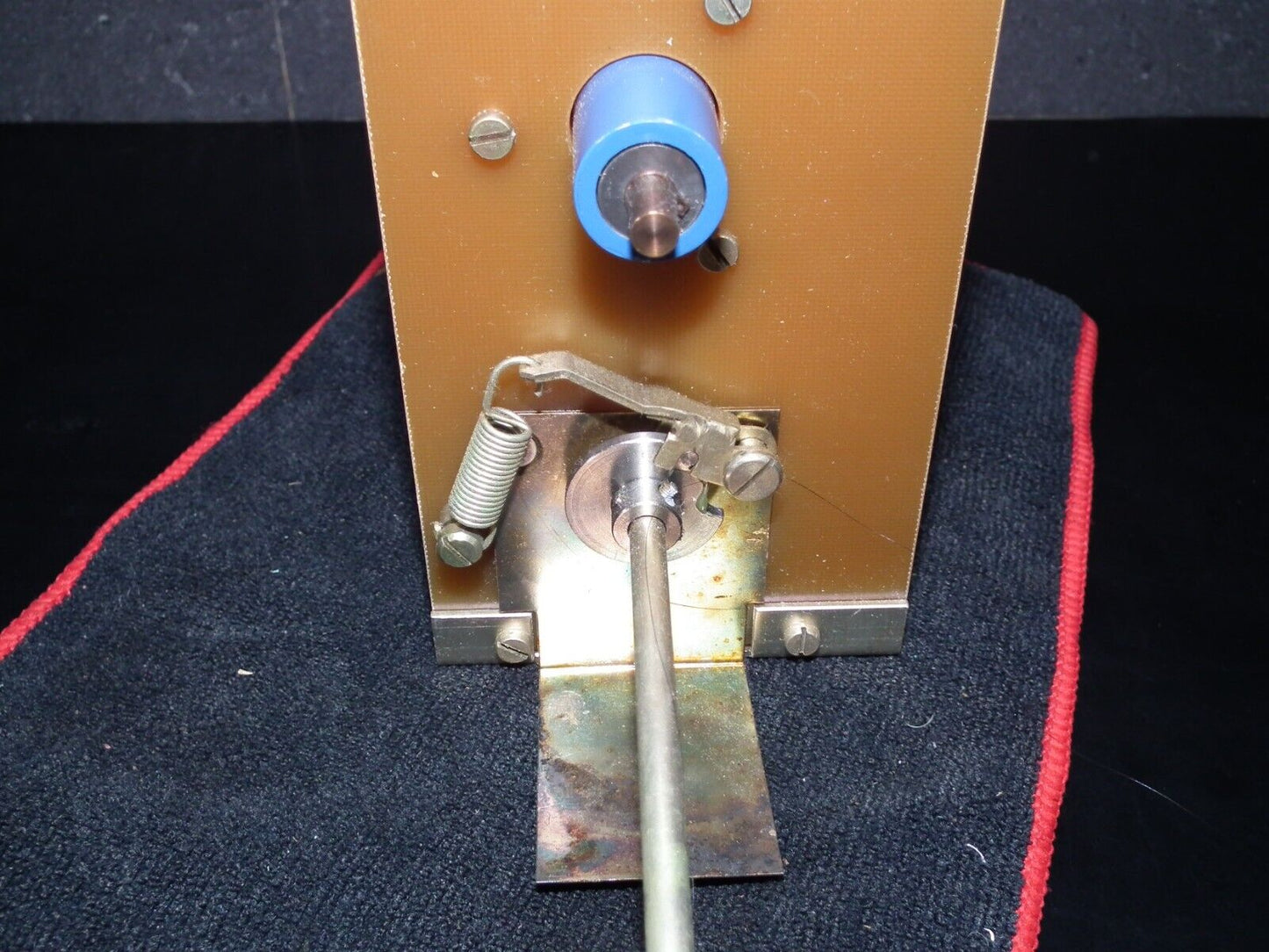 Jennings variable capacitor UCSL-500-5S 5-500pF 5000V NOS with mount flange