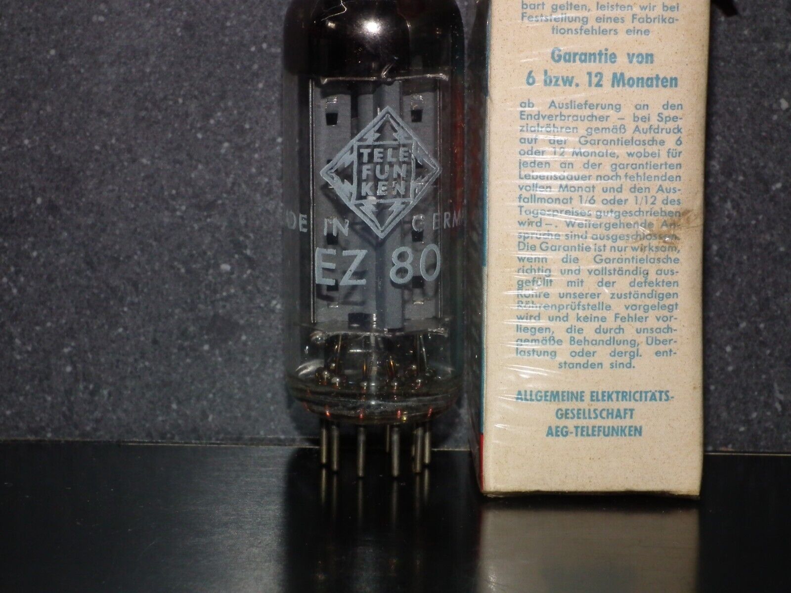 Tube EZ80 / 6V4 NOS Neuf Sous Blister - Au Choix - Marque Ediswan