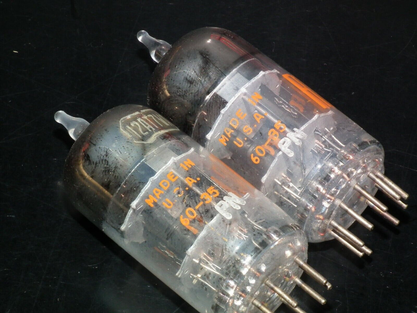 Platinum Matched Pair 6201 RCA 12AT7WA E81CC NOS NIB Premium type ECC81 12AT7
