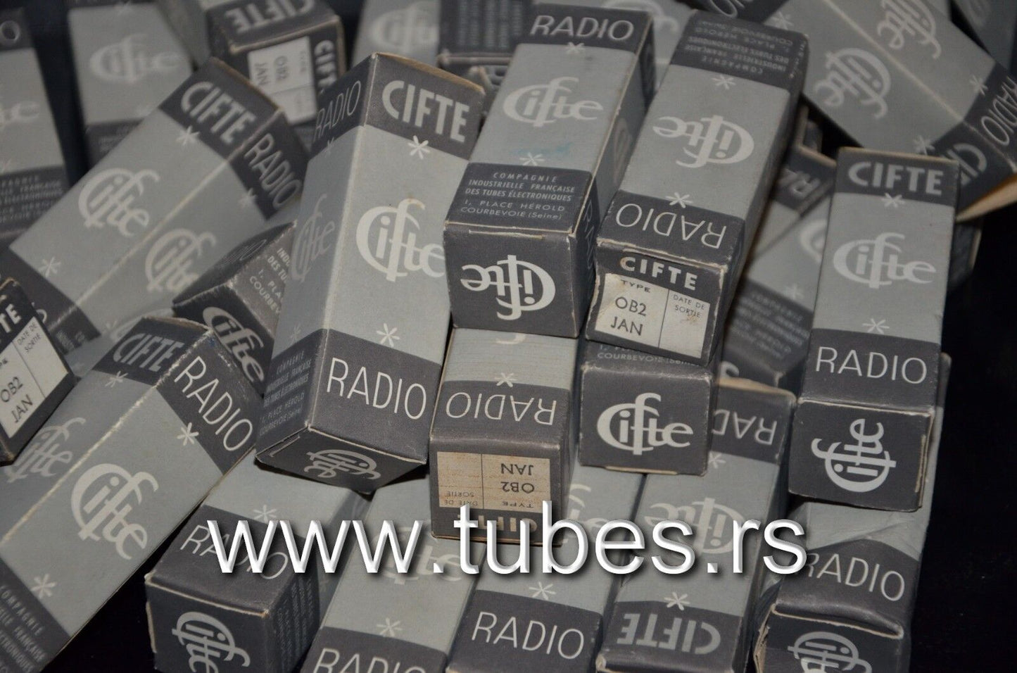 OB2 CIFTE NOS NIB RARE D GETTER 0B2 stablilisator tube STV108/30 STR108/30 JAN