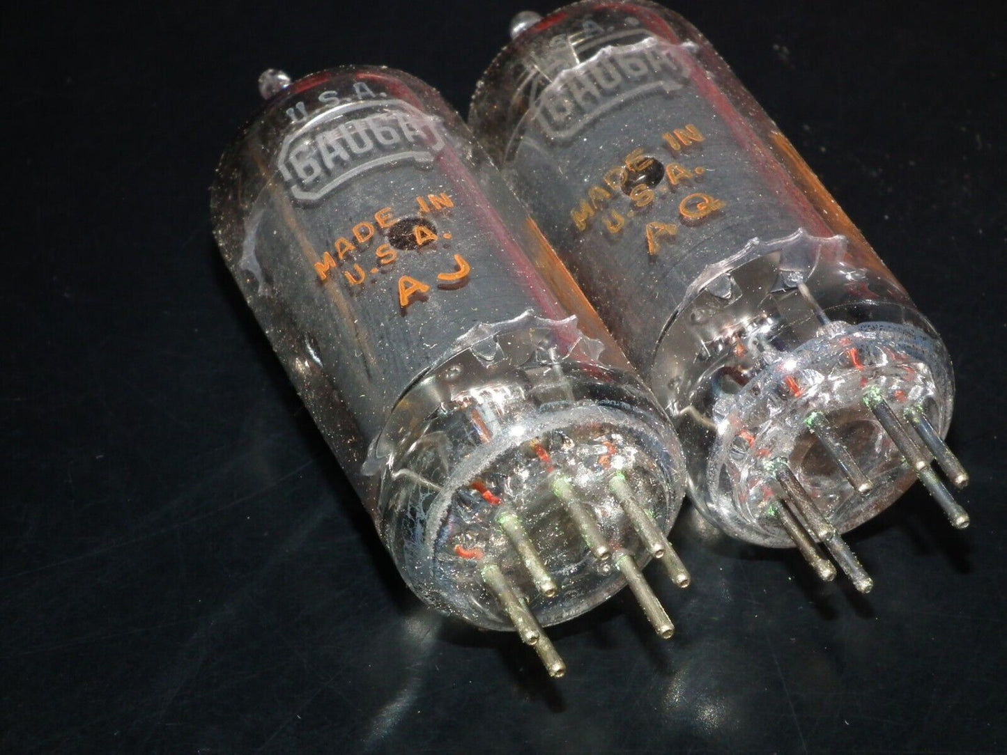 One (1 pcs) 6AU6A RCA EF94 Microphone pentode RARE Old Type - Low Noise Tested