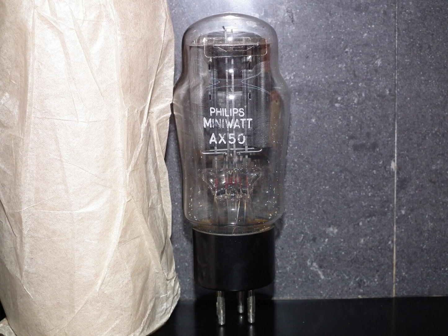 AX50 Philips rectifier NOS in original wrap paper, without original box