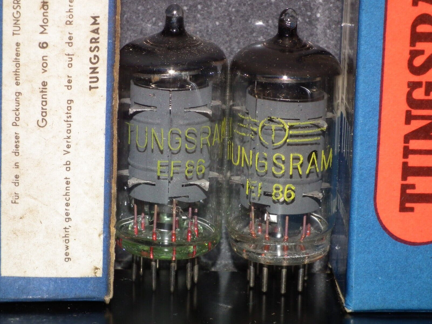 EF86 Tungsram 6267 NOS NIB, early 60s, tested 100%