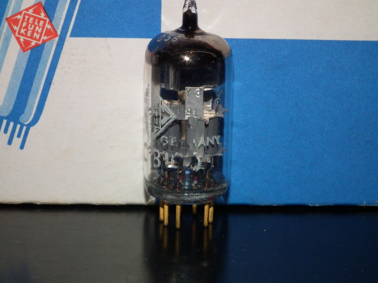 ECC8100 Telefunken NOS NIB Gold Pins Made by Siemens Munich West Germany