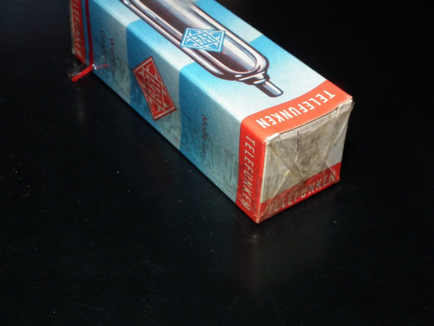 EZ81 Telefunken 6CA4 NOS NIB Sealed Box!!! Never opened! Full wave rectifier.