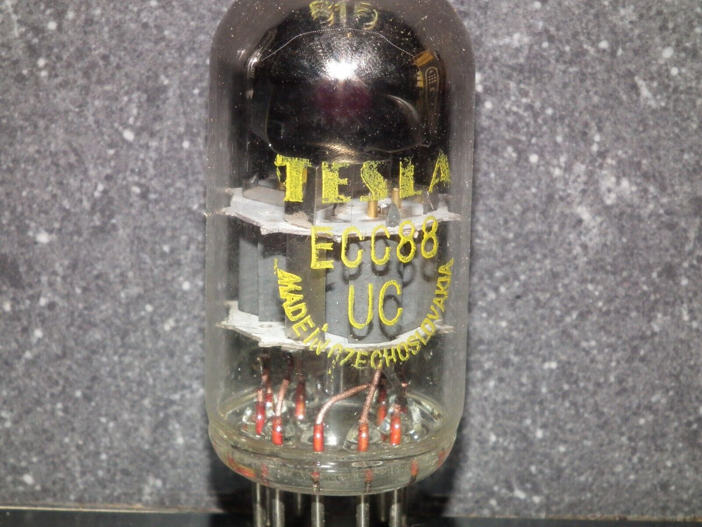 ECC88 Tesla 6DJ8 Czechoslovakia NOS NIB Tested 100% UC Code Czechoslovakia