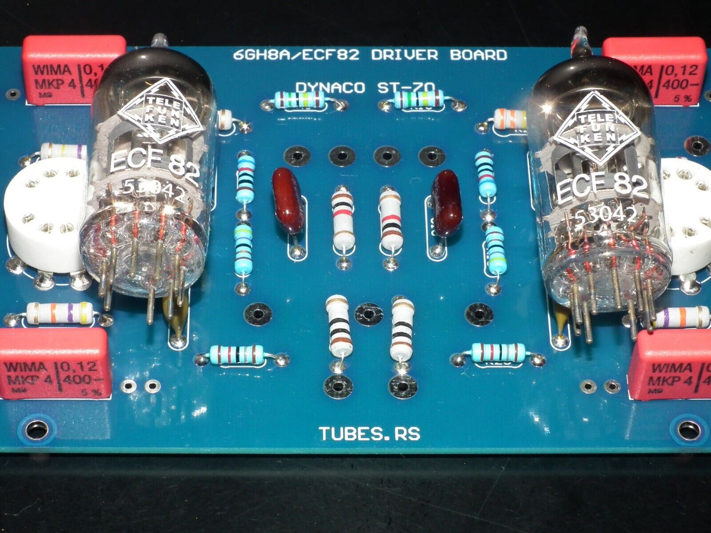 DYNACO ST-70 6GH8 6GH8A Stuffed Driver board + NOS Telefunken ECF82 Matched pair