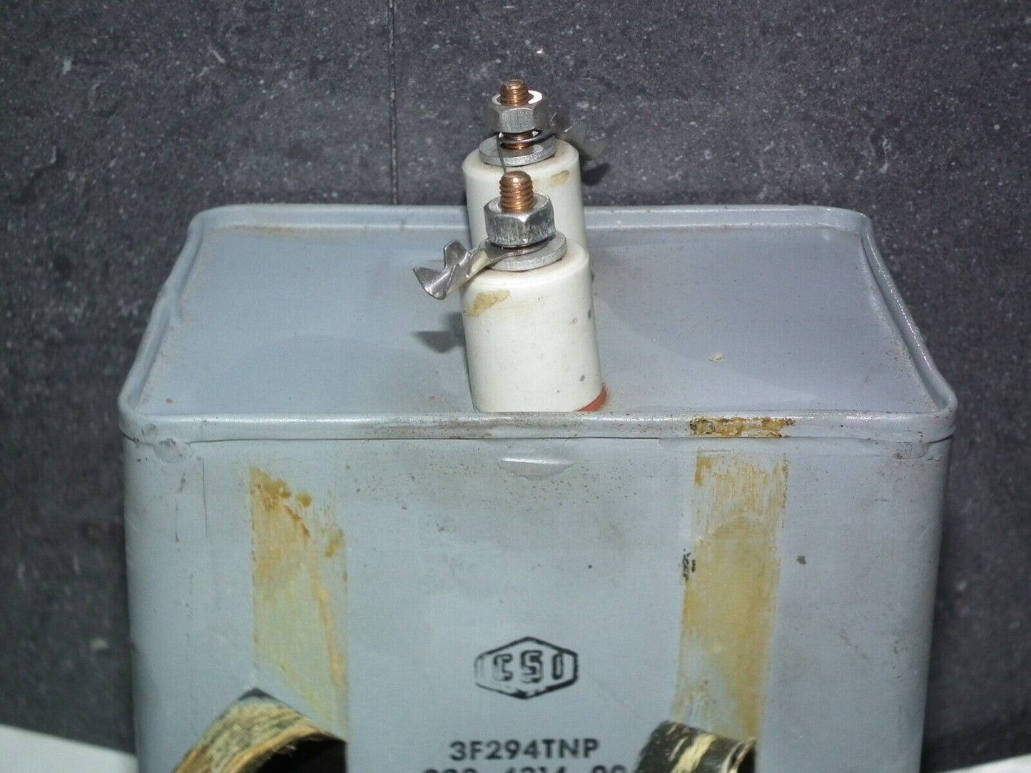 Genuine CSI PIO Capacitor 4mfd 3000V NOS One pcs (1 capacitor) 4u 3000V 3KV