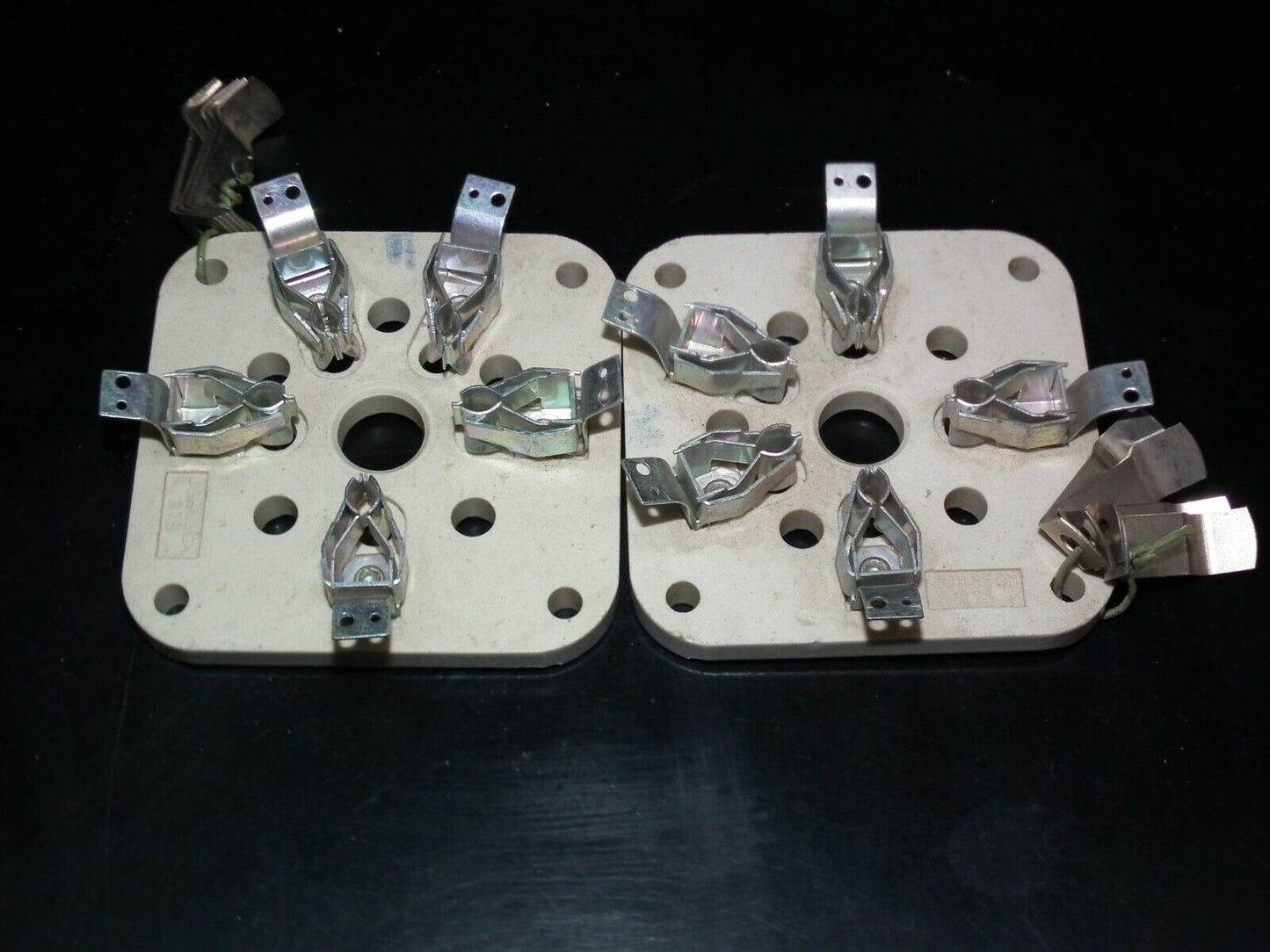 One NOS VINTAGE Johnson 5 pin U5G Ceramic Socket NOS for 3-500Z 4-400A 803 ...