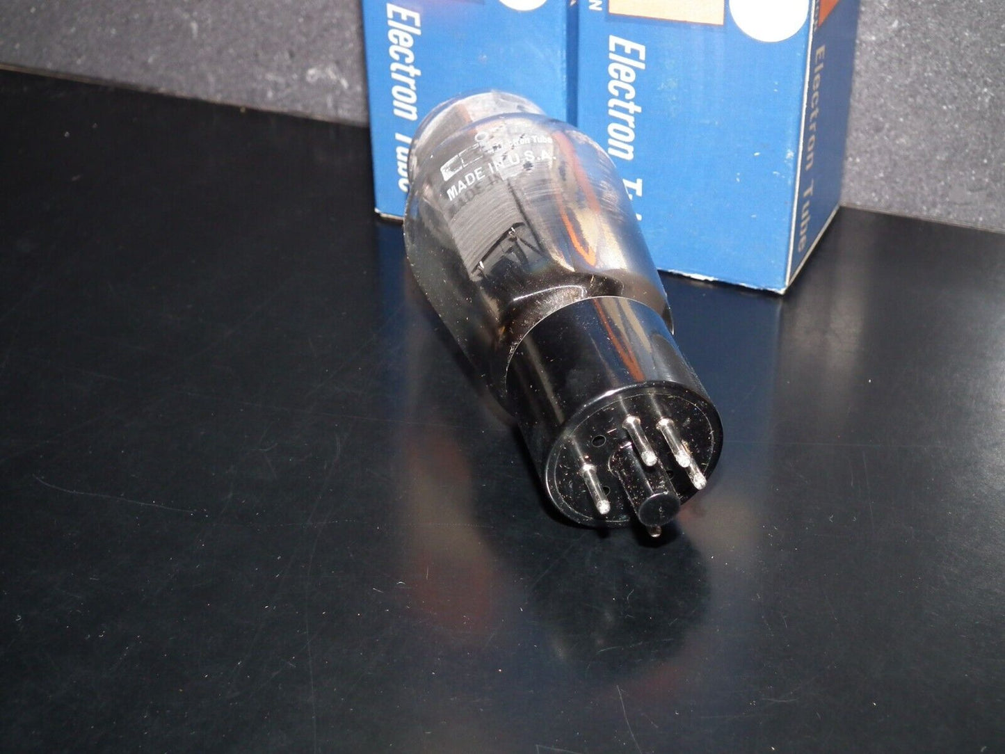5R4GY CEI NOS NIB Dual Square Getter Vintage Rectifier Tube