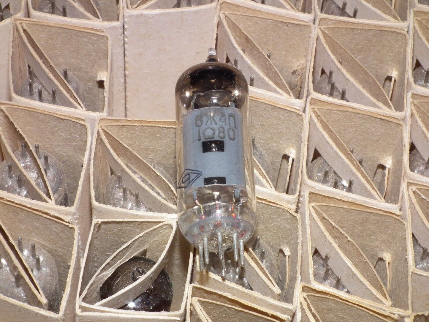 6J4P NOS NEVZ Novosibirsk EF94 6AU6 Hum and microphonics tested 1980