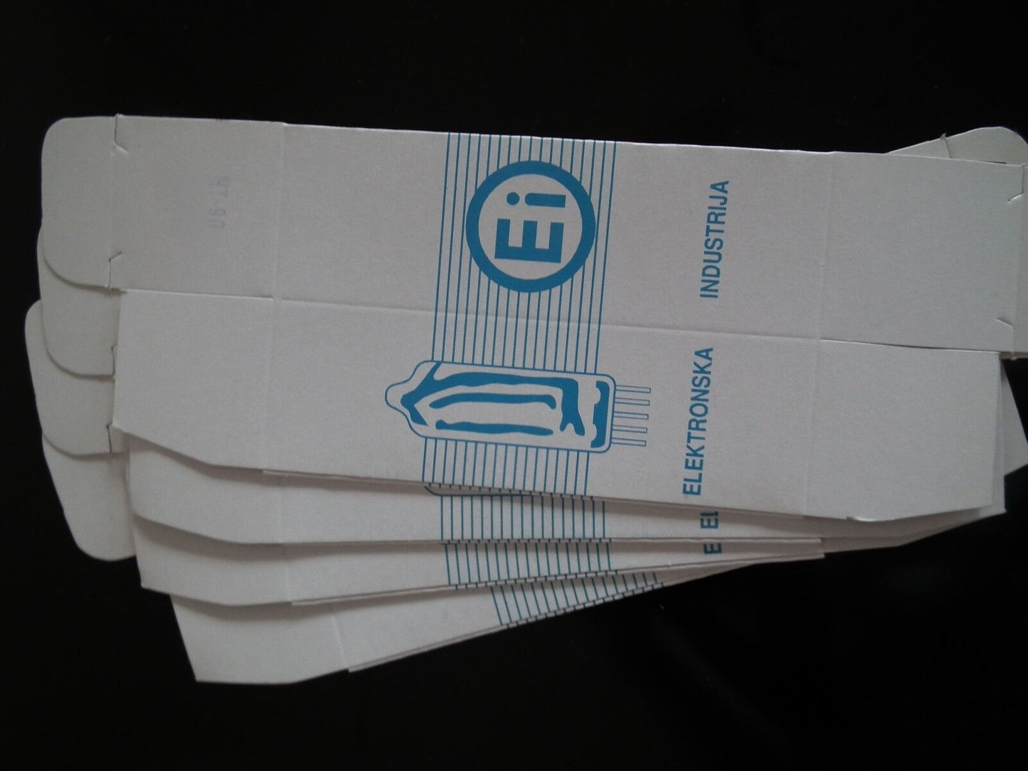 KT90 EI Yugoslavia White Tube Boxes Four Pcs (4 pcs)