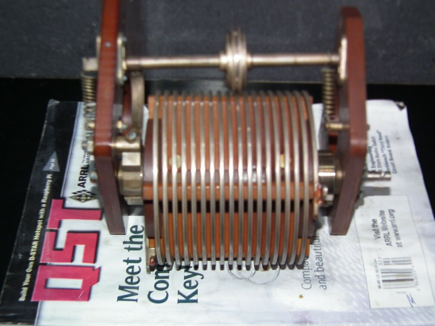 VARIABLE ROLLER INDUCTOR COIL - HF POWER AMPLIFIER - ANTENNA TUNER QRO