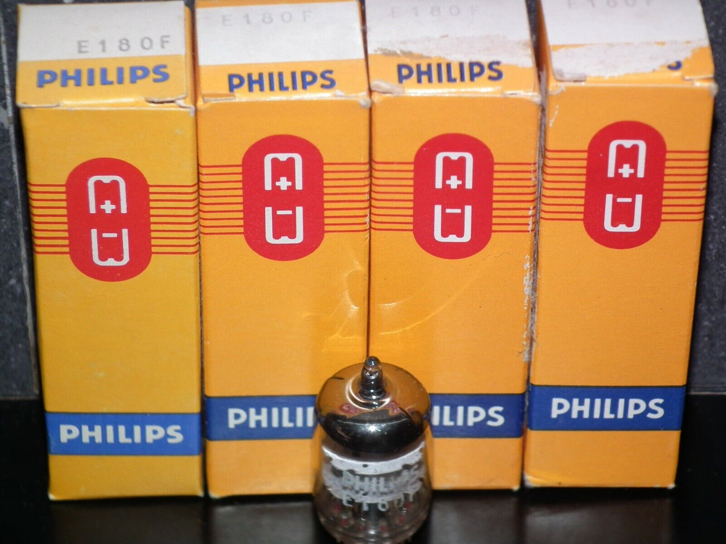 Philips E180F 6688 6J9P NOS NIB Gold pin Heerlen Tube plant, made back in 60s