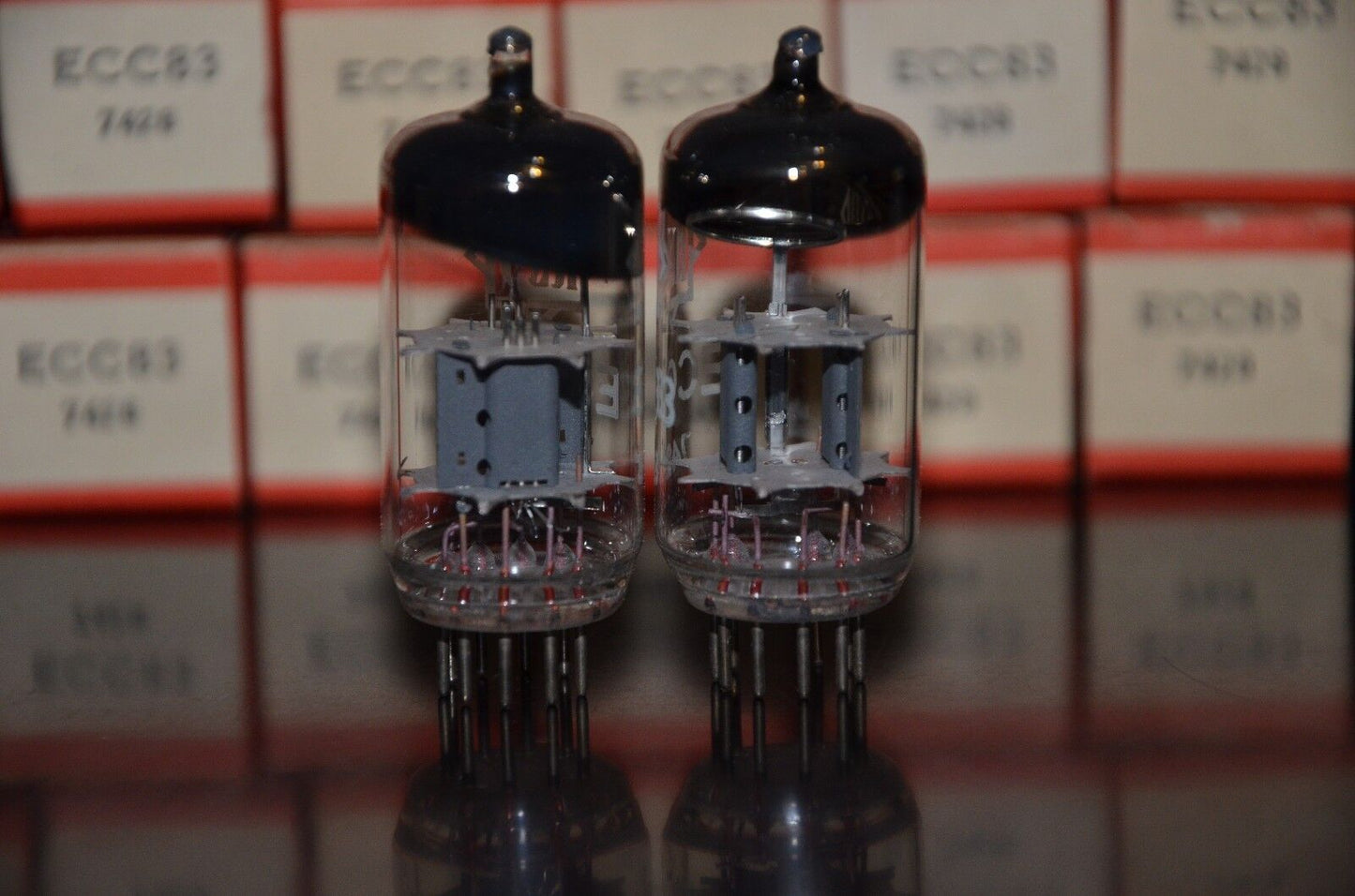 One (1 pcs) ECC83 12AX7 RFT Germany rebranded RSD NOS NIB Single Tube