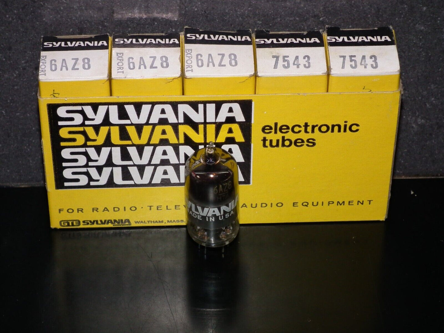 6AZ8 Sylvania NOS NIB Collins KWM-2 Hallicrafters, ...