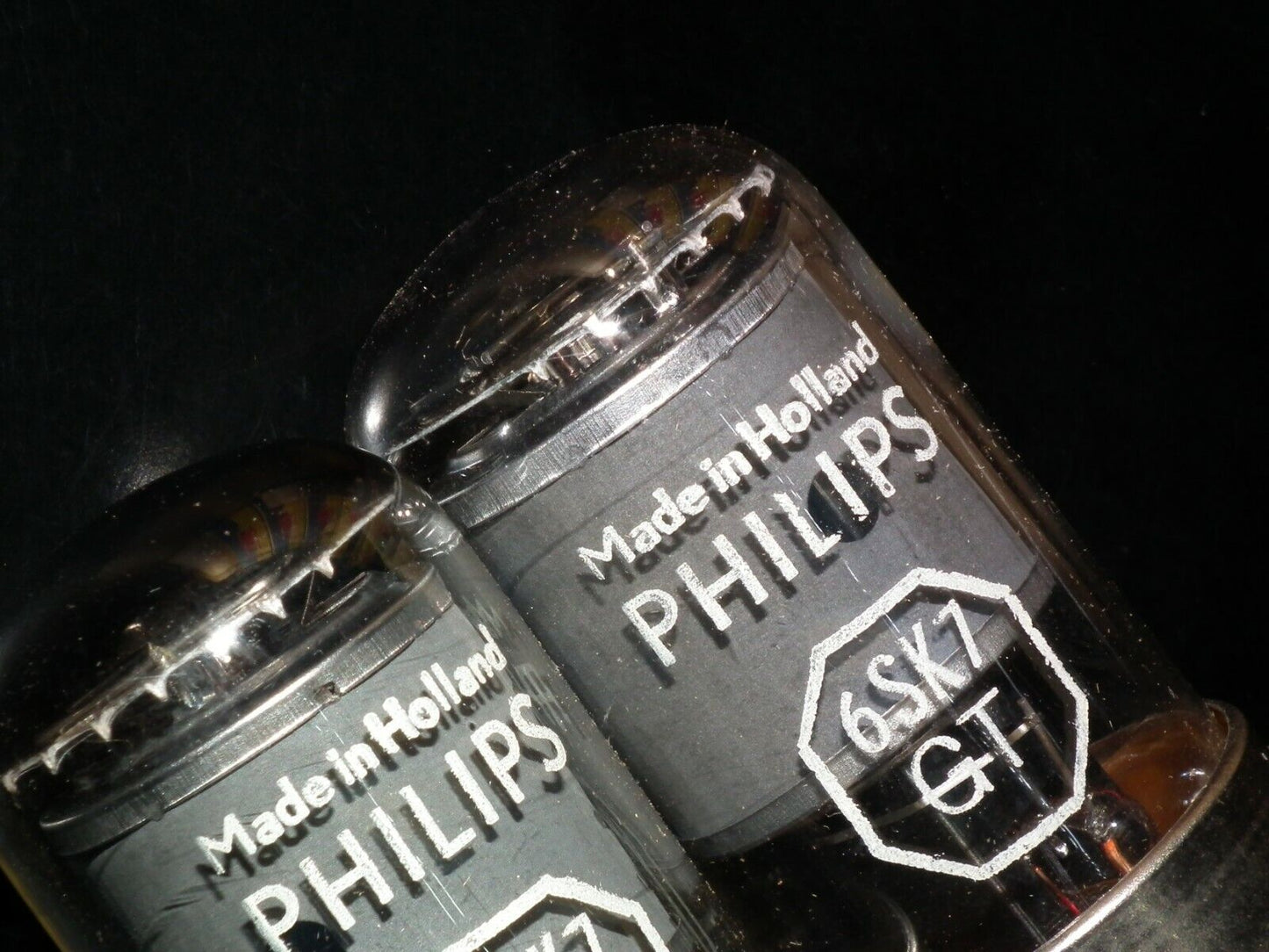 Matched Pair 6SK7GT Philips Miniwatt NOS NIB - Sealed boxes