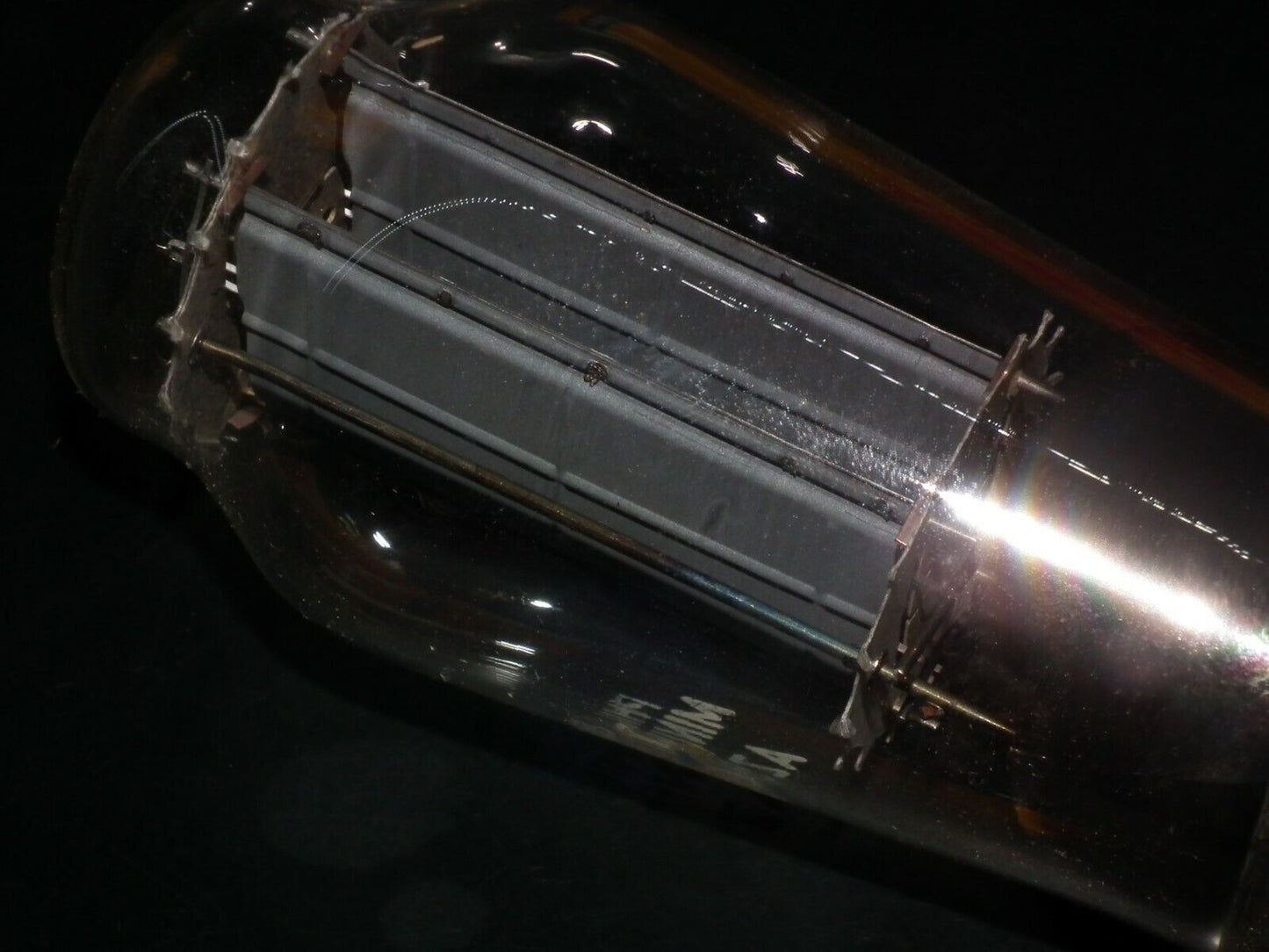 AZ50 Philips rectifier NOS NIB, dual OO getter, Blackburn 1960, WELDED PLATES
