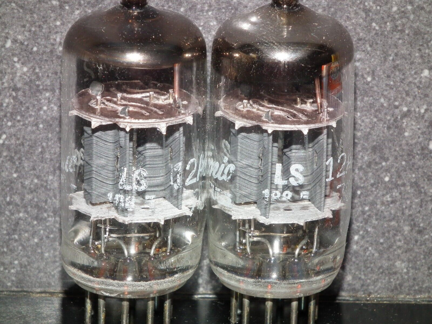 12AX7A General Electric GE 7025 NOS Matched Pair in generic boxes the same codes