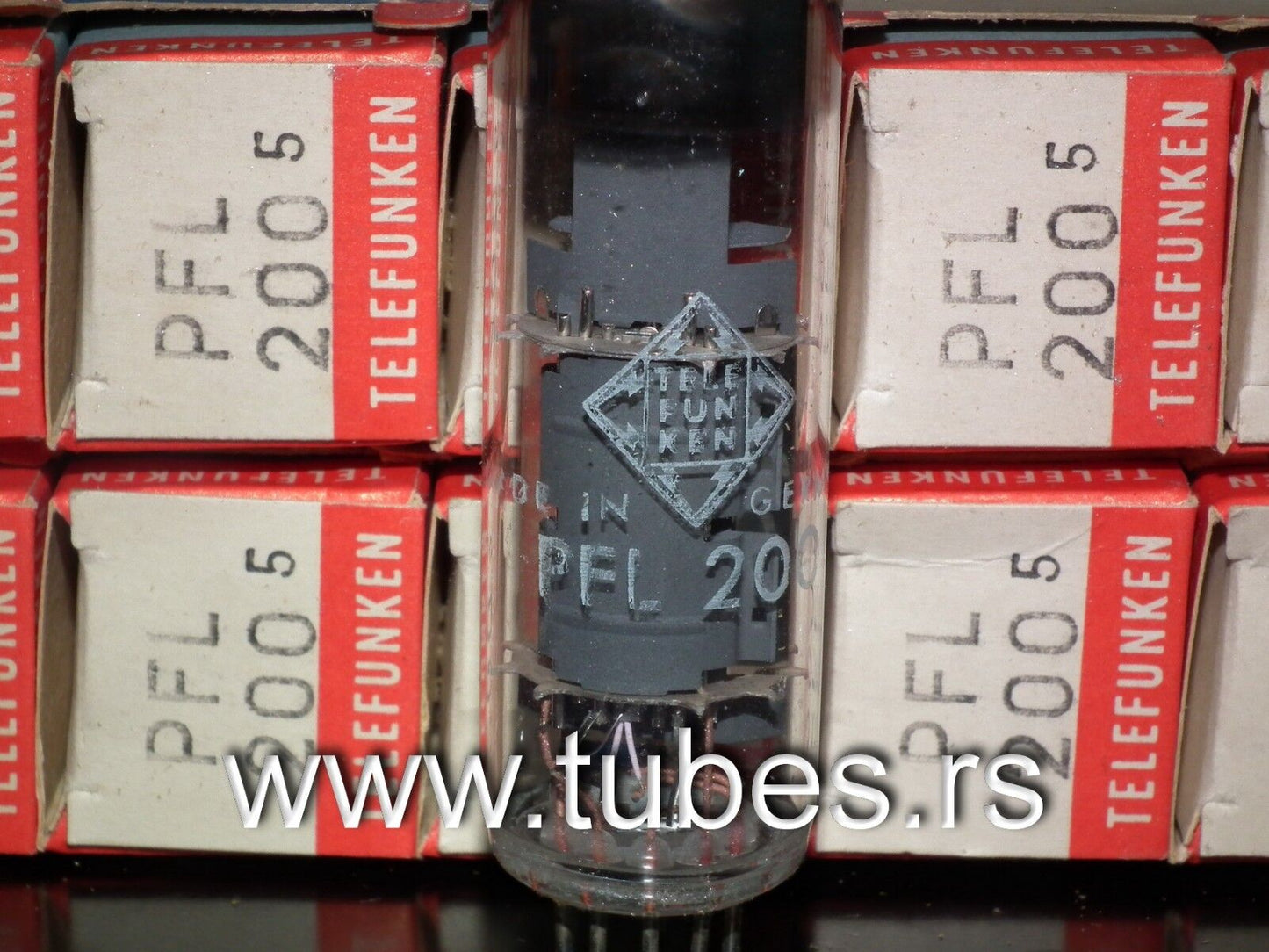 PFL200 Telefunken NOS NIB No Diamond Bottom