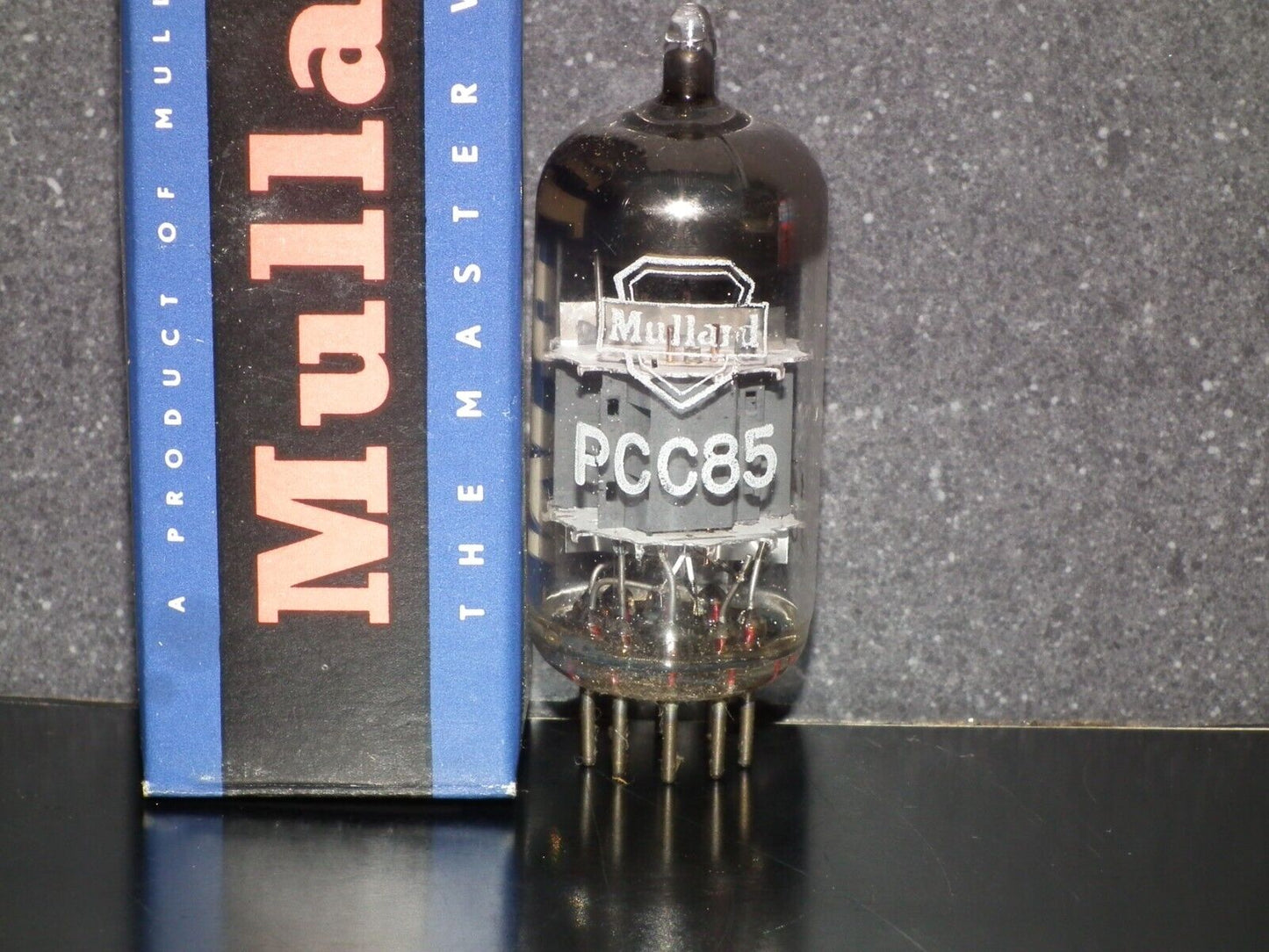 One tube (1pcs) PCC85 9AQ8 Mullard NOS NIB Old type early 70s