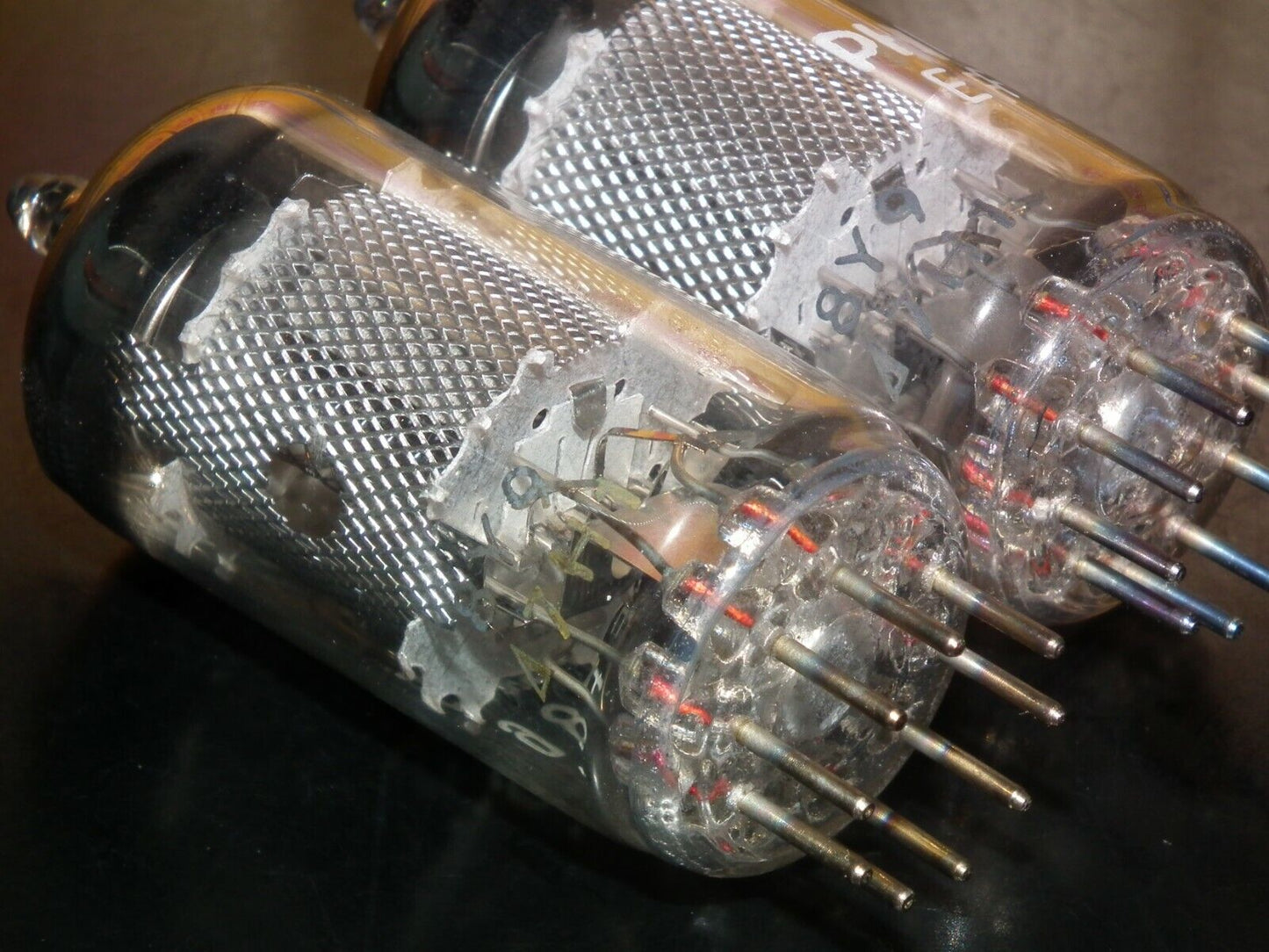 EF86 Philips 6267 NOS Mesh Plate Holland Heerlen 1967