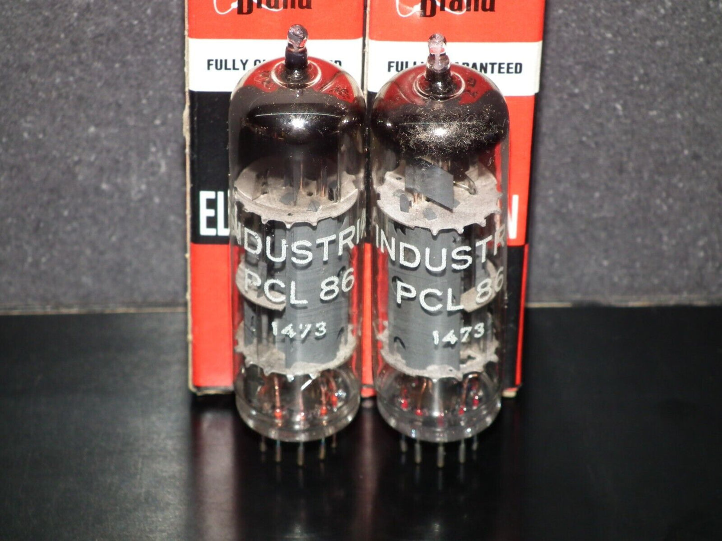 Matched pair (2 tubes) PCL86 Standard Brand - Industrie 14GW8 NOS NIB Germany