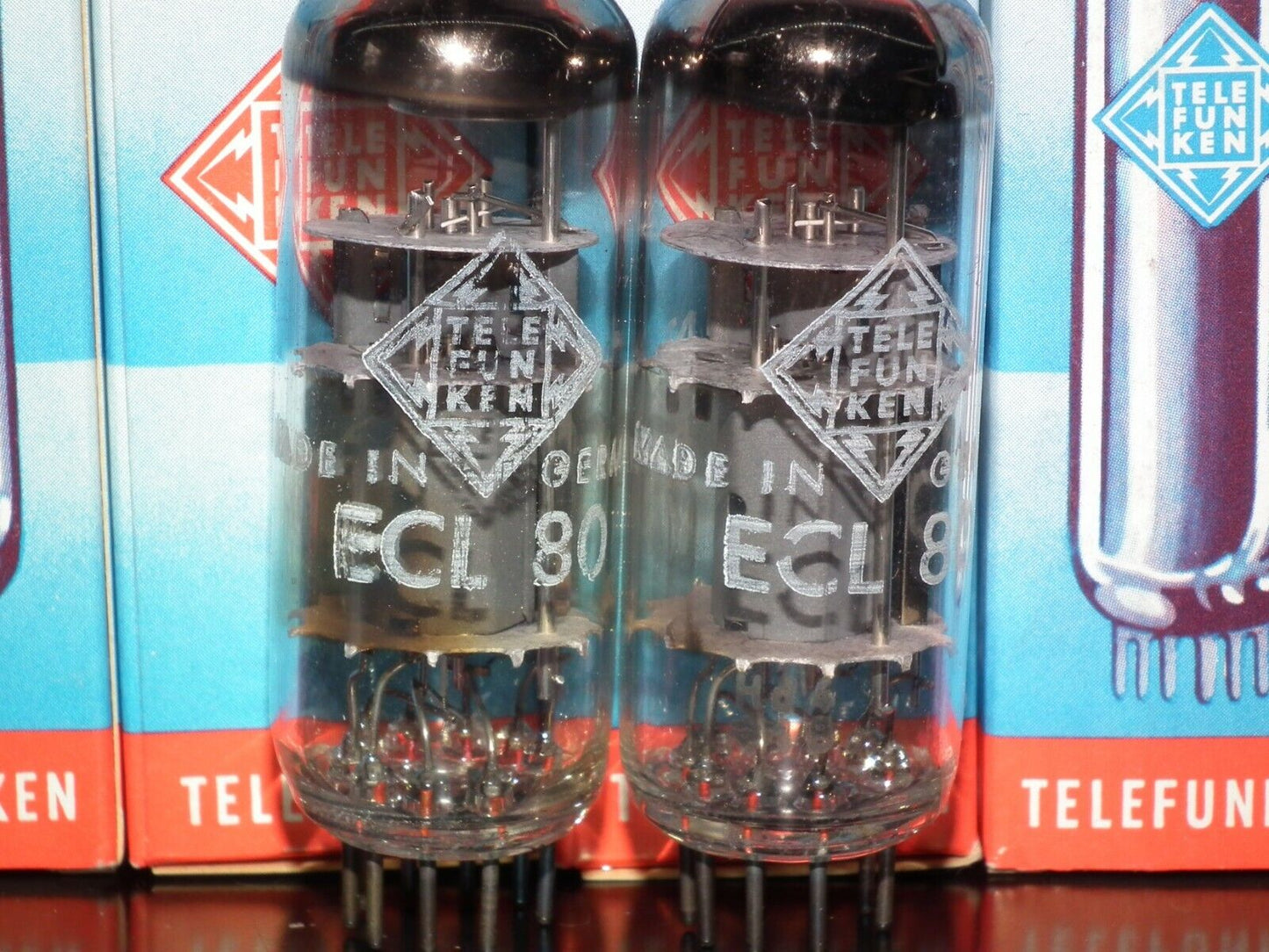 ECL80 Telefunken 6AB8 Telefunken NOS NIB