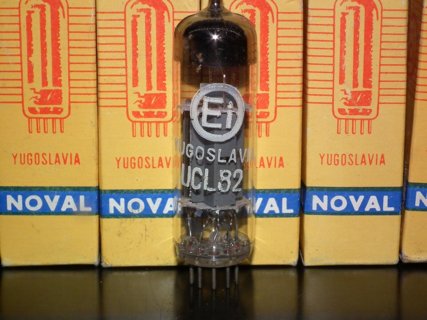 UCL82 EI Philips NOS NIB Yugoslavia Dual stage getter